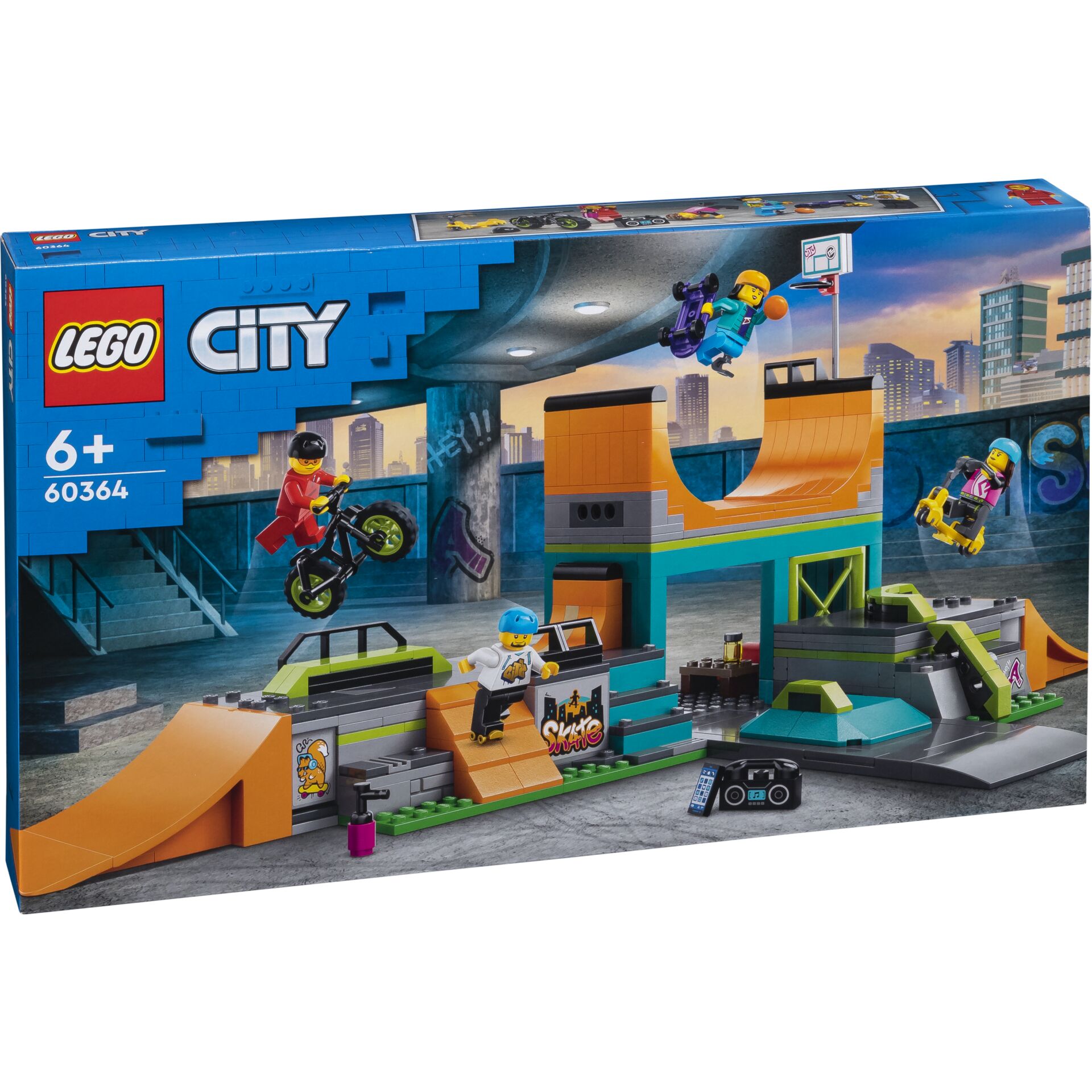 LEGO City 60364 Skate park urbano