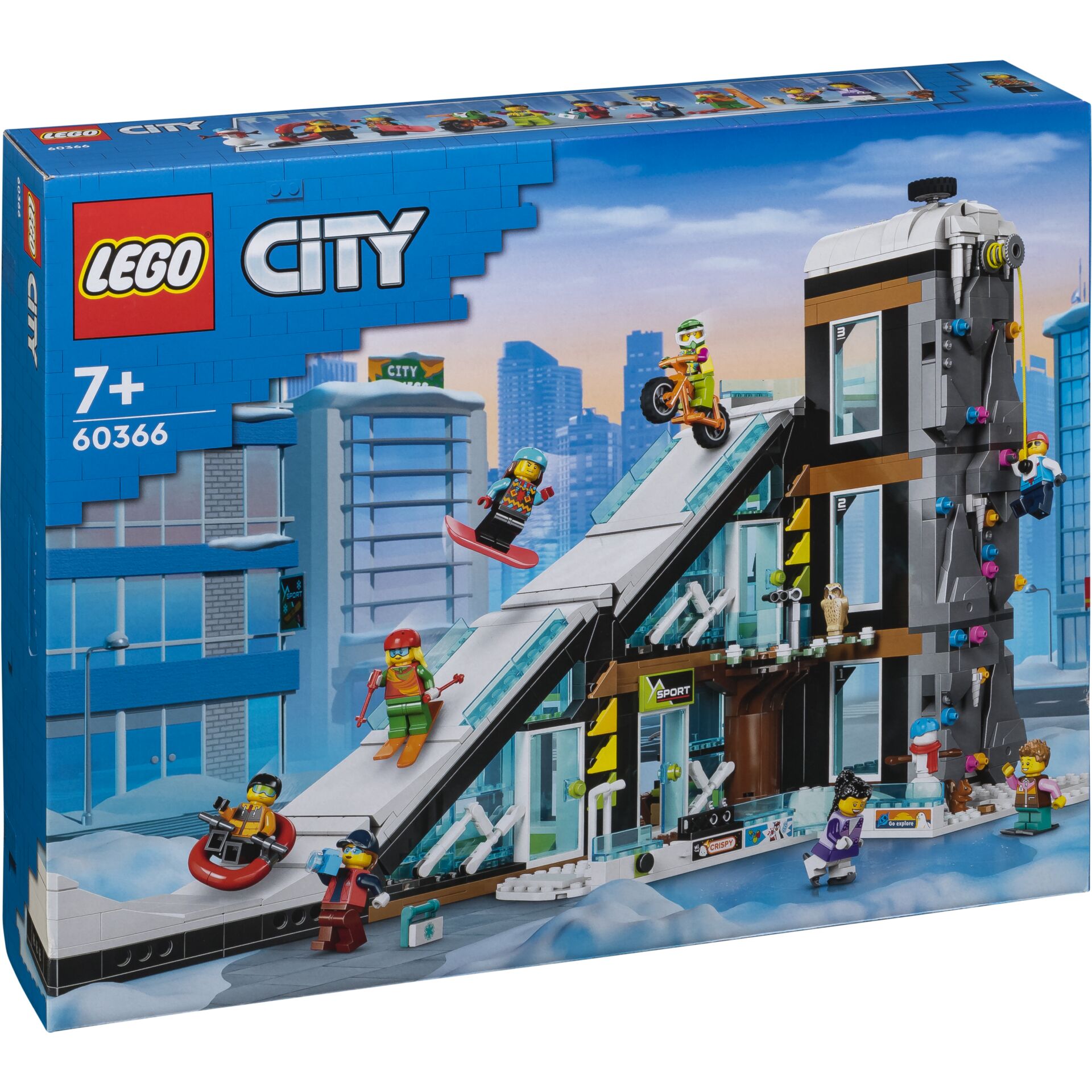 LEGO City 60366 Centro sci e arrampicata