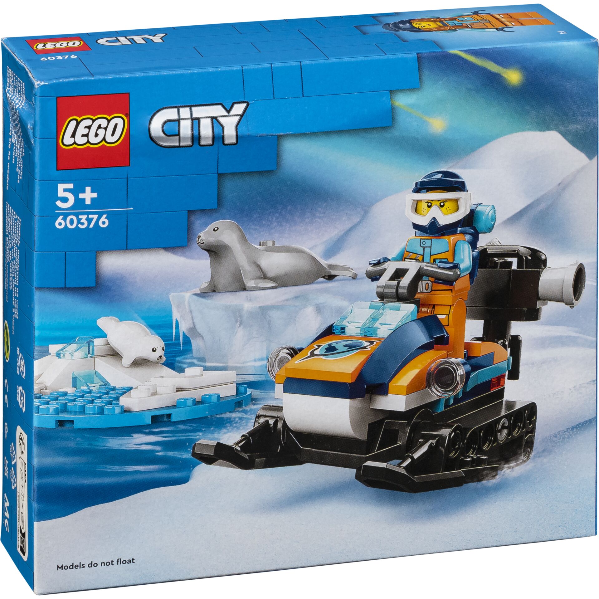 LEGO City 60376 Gatto delle nevi artico