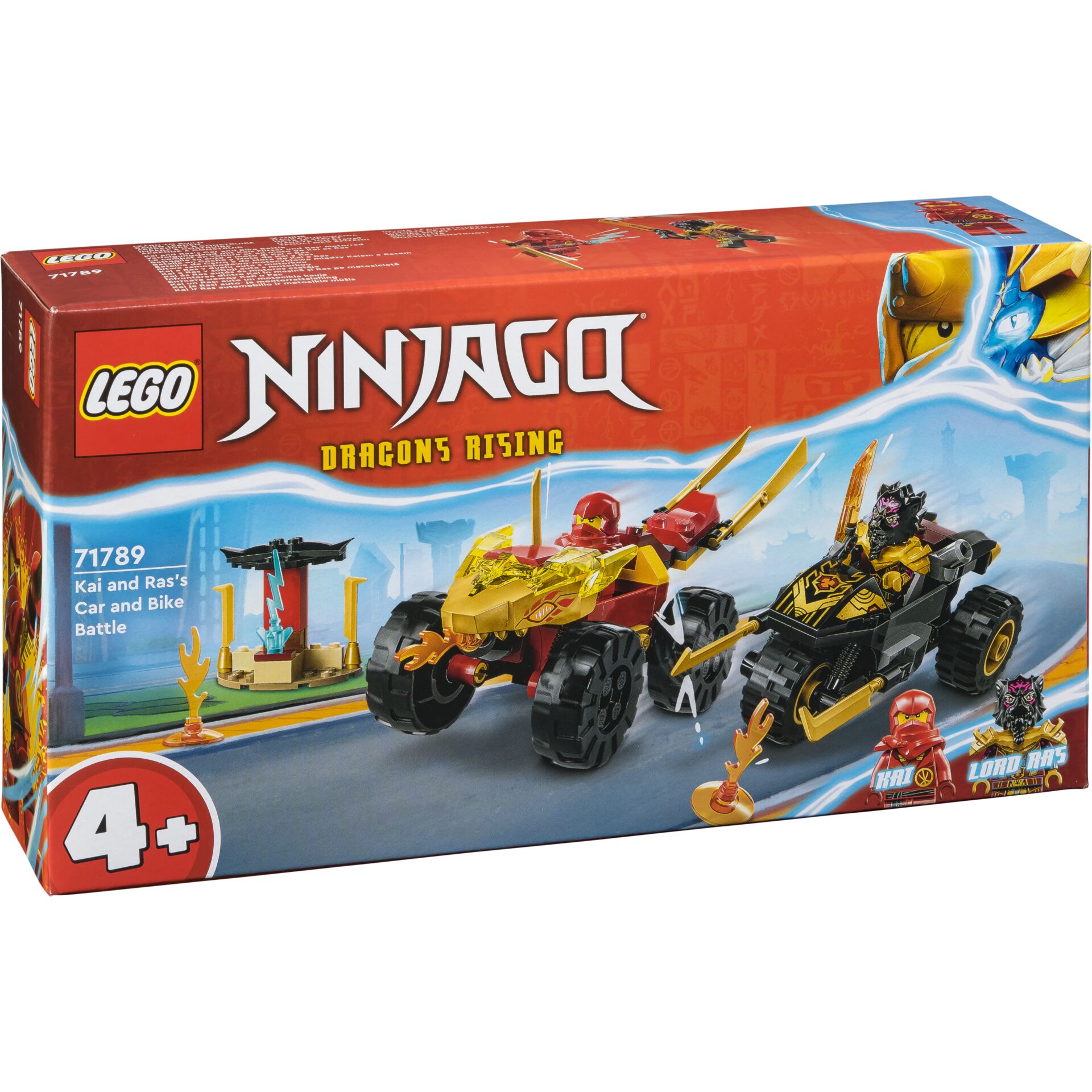 LEGO Ninjago 71789     Battaglia su auto e moto di Kai e Ras