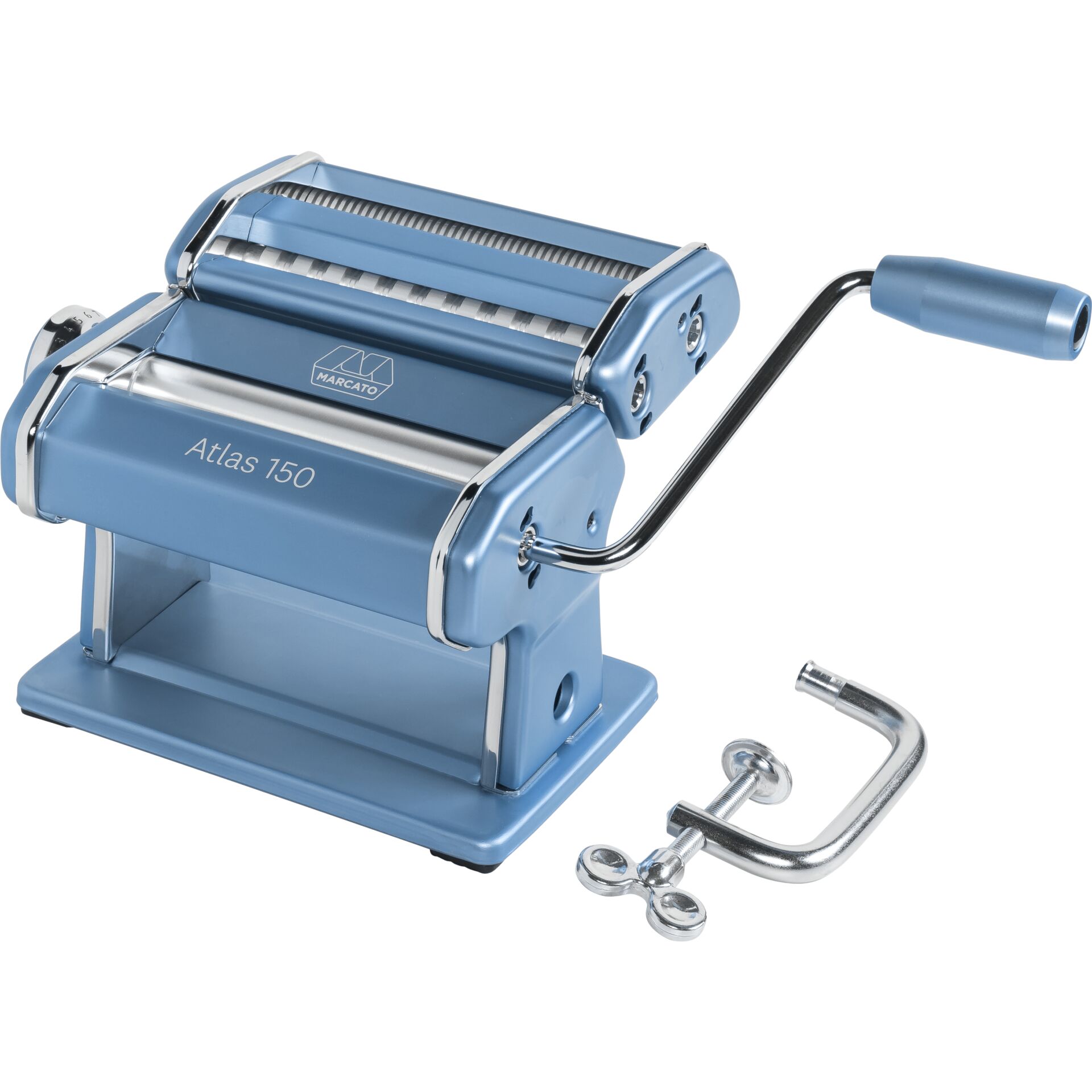 Marcato Atlas 150 macchina per la pasta powder blu