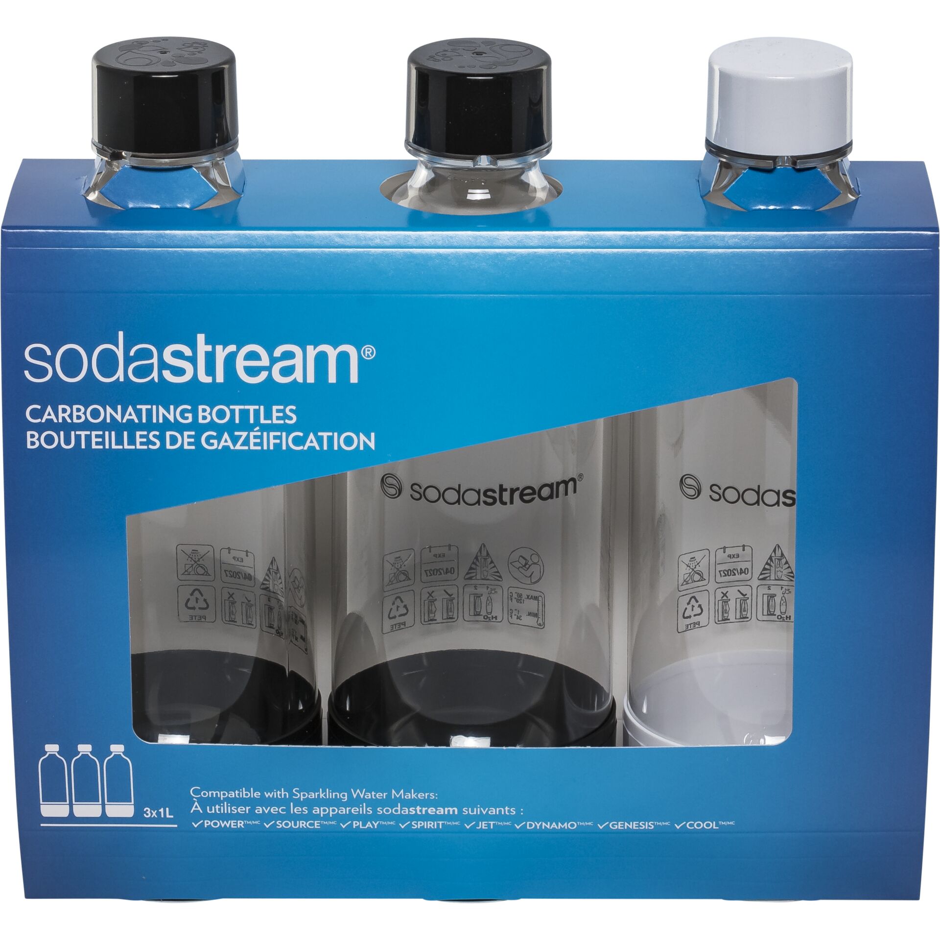 Sodastream KSTFL Standard conf. 3 pz. 1,0L PET