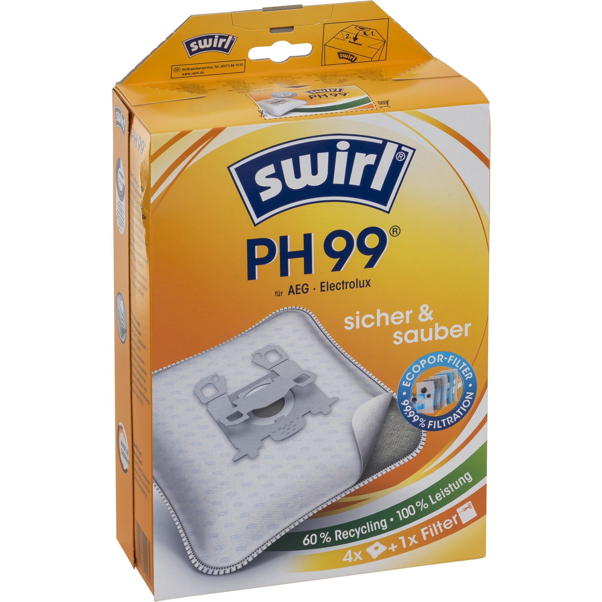 Swirl PH 99 MicroPor Plus