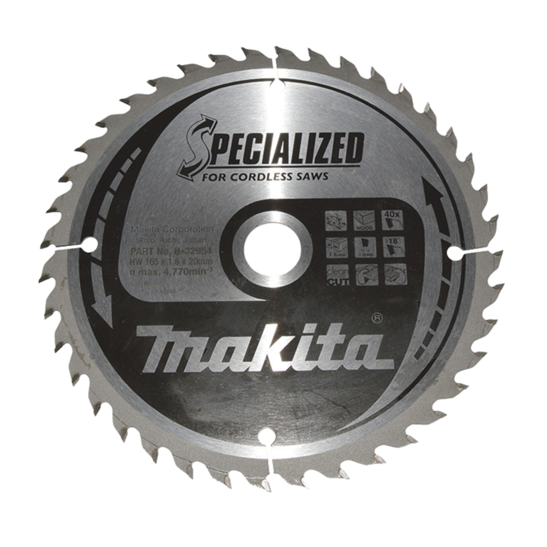 Makita B-32954 SPECIALIZED lama 165x20x40Z