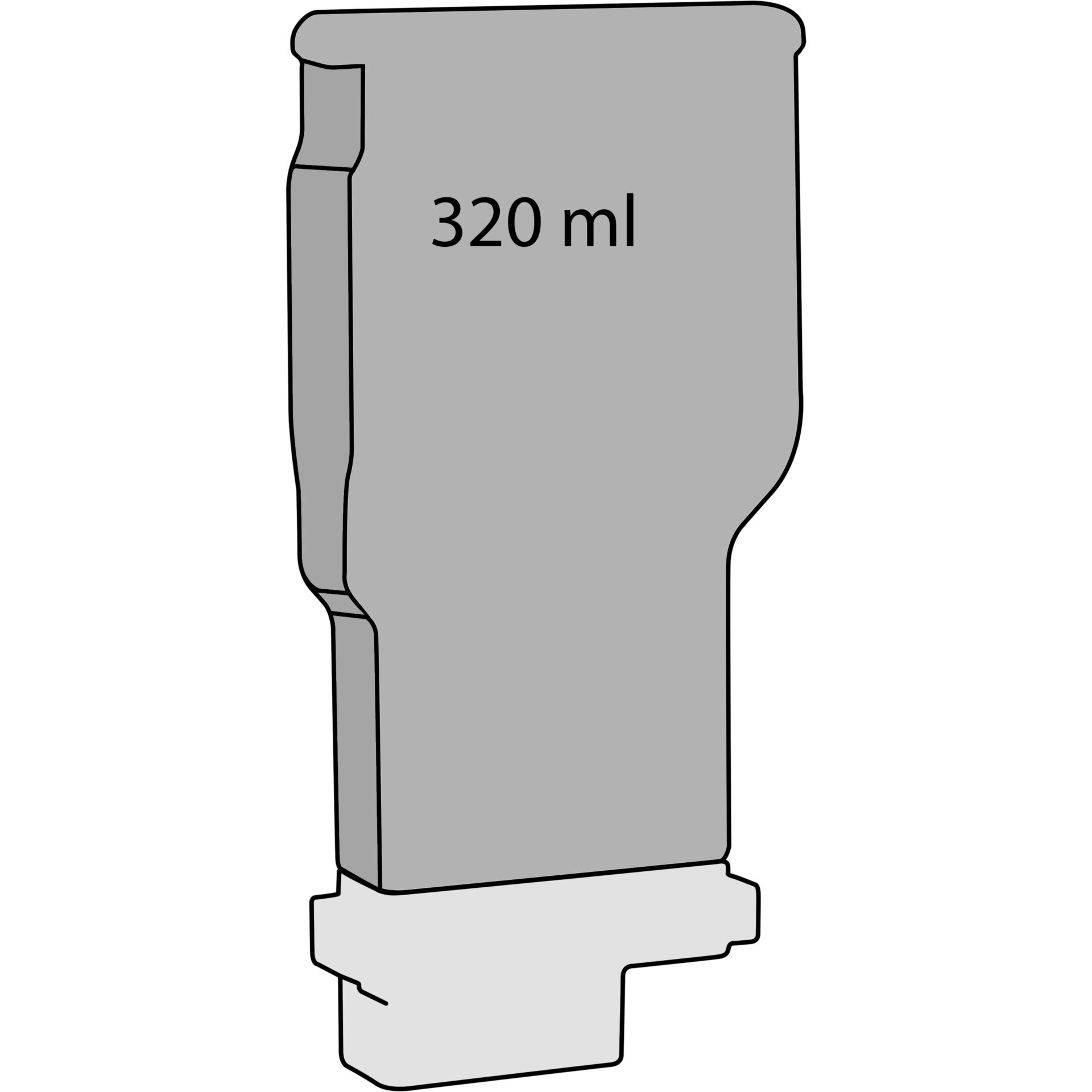 Canon PFI-320 BK cart. nero