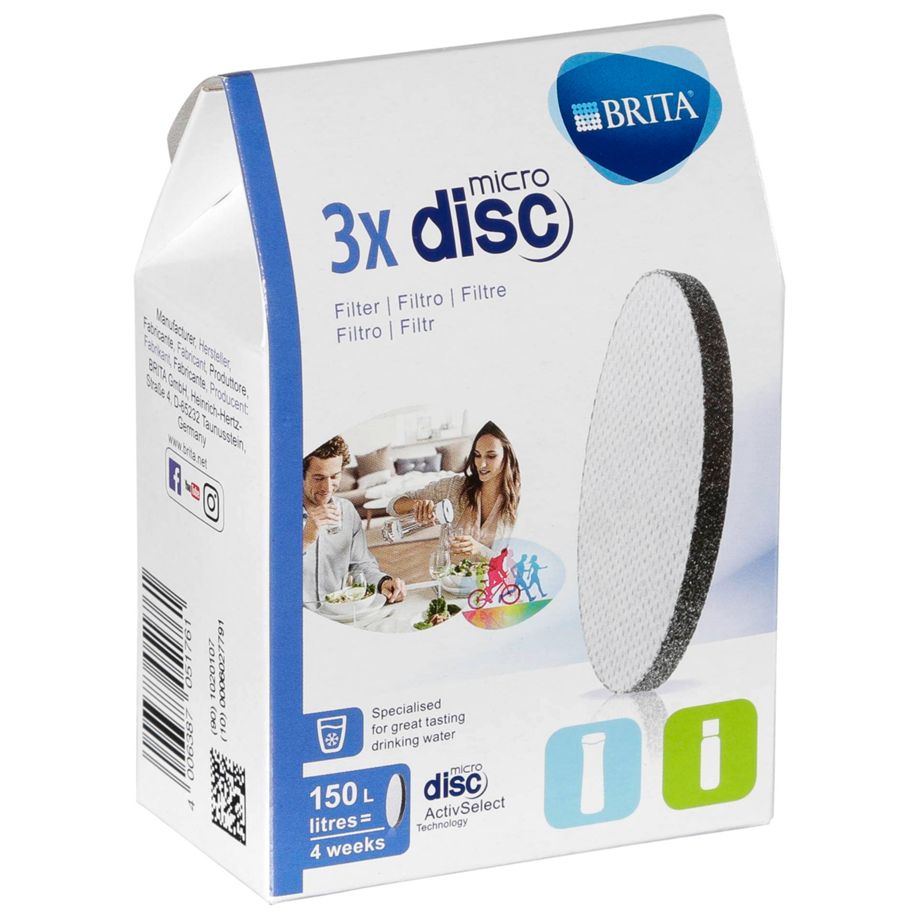 Brita MicroDisc confezione da 3 filtri a disco