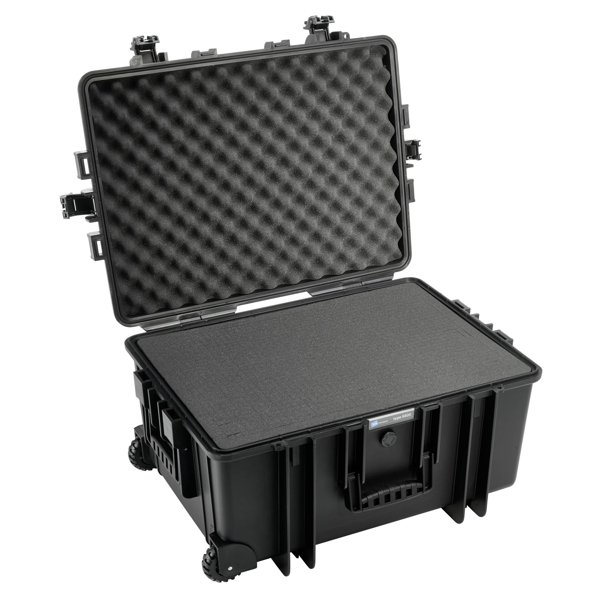 B&W Outdoor Case Type Type 6800 nero con spugna sintetica