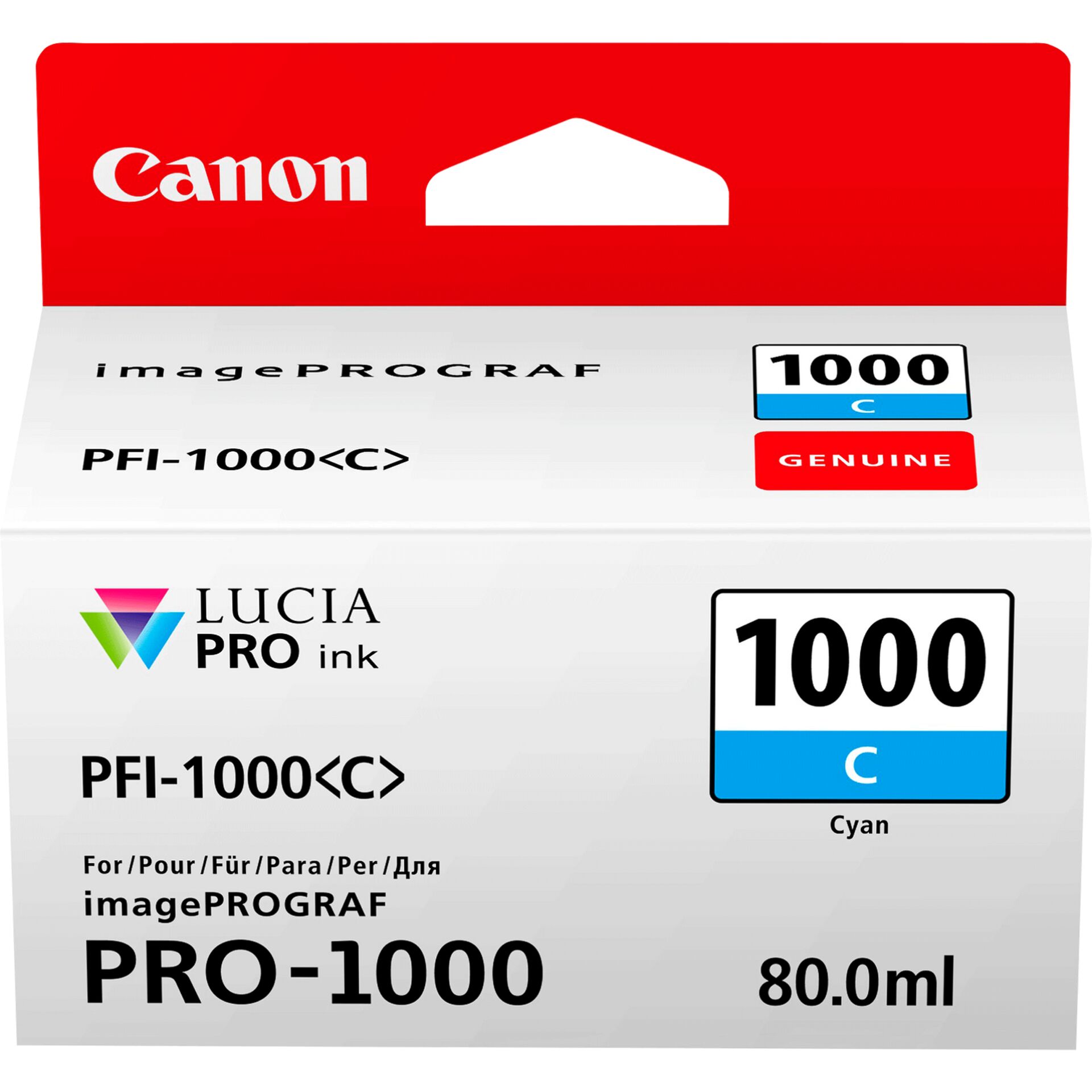 Canon PFI-1000 C ciano