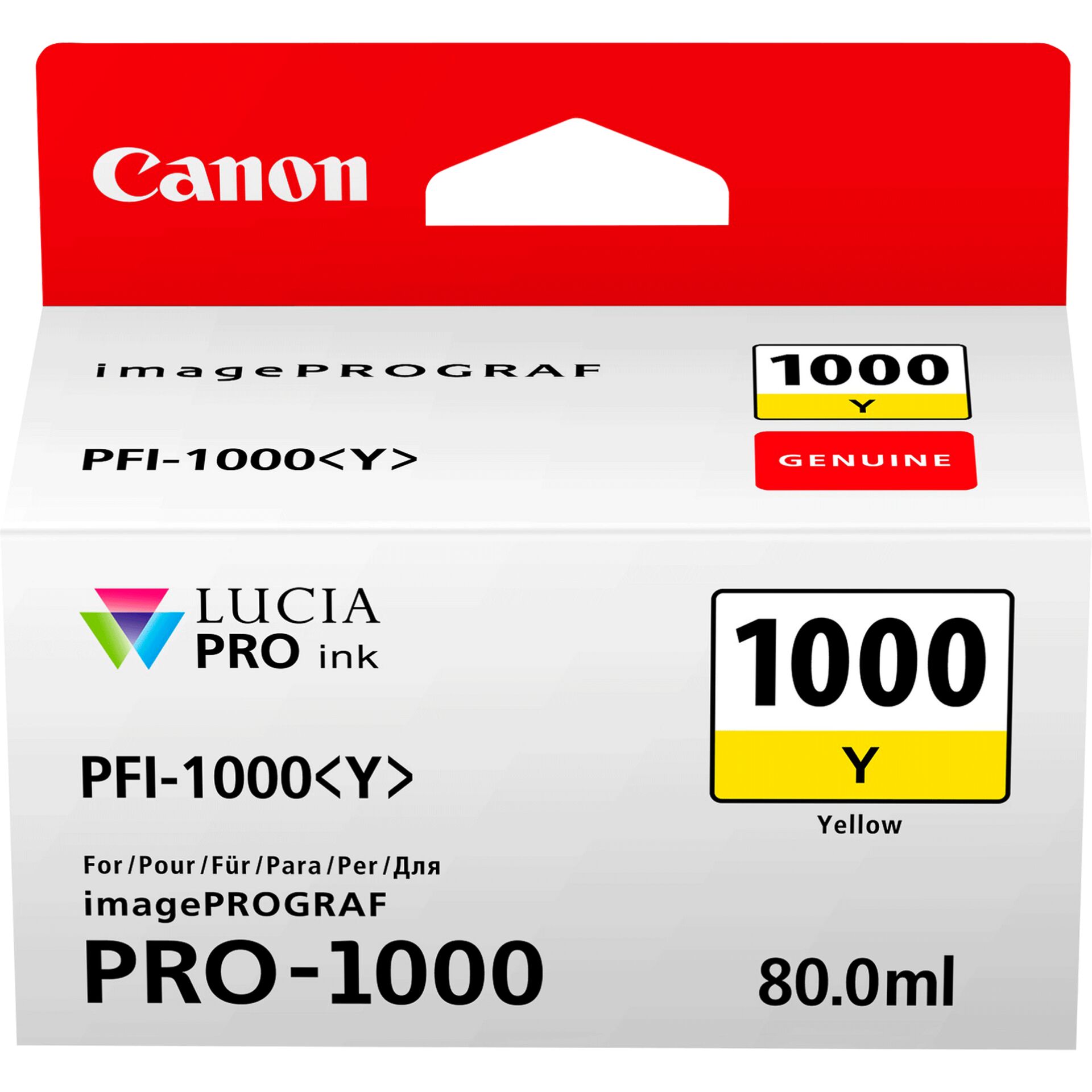 Canon PFI-1000 Y giallo