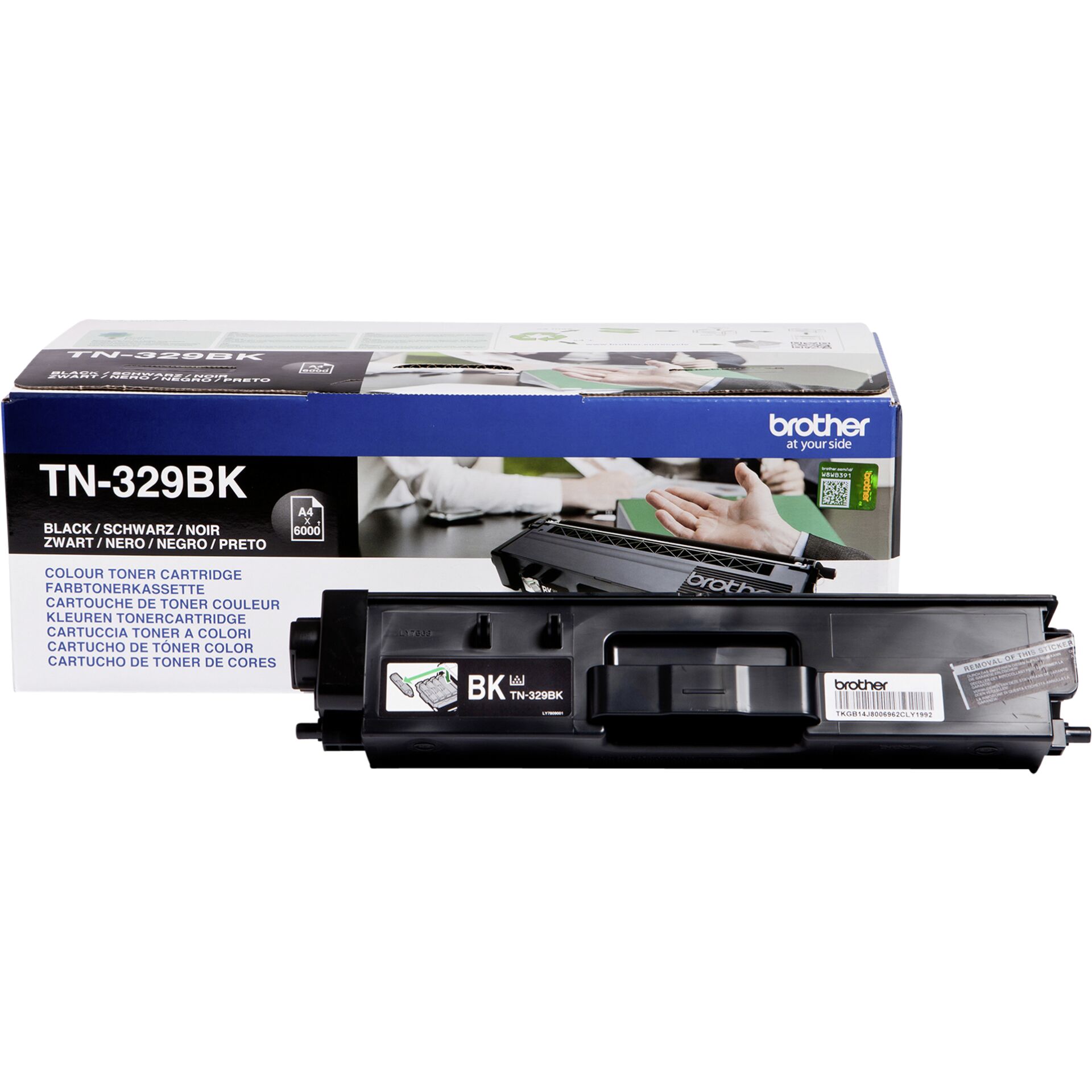 Brother TN-329 BK Toner nero