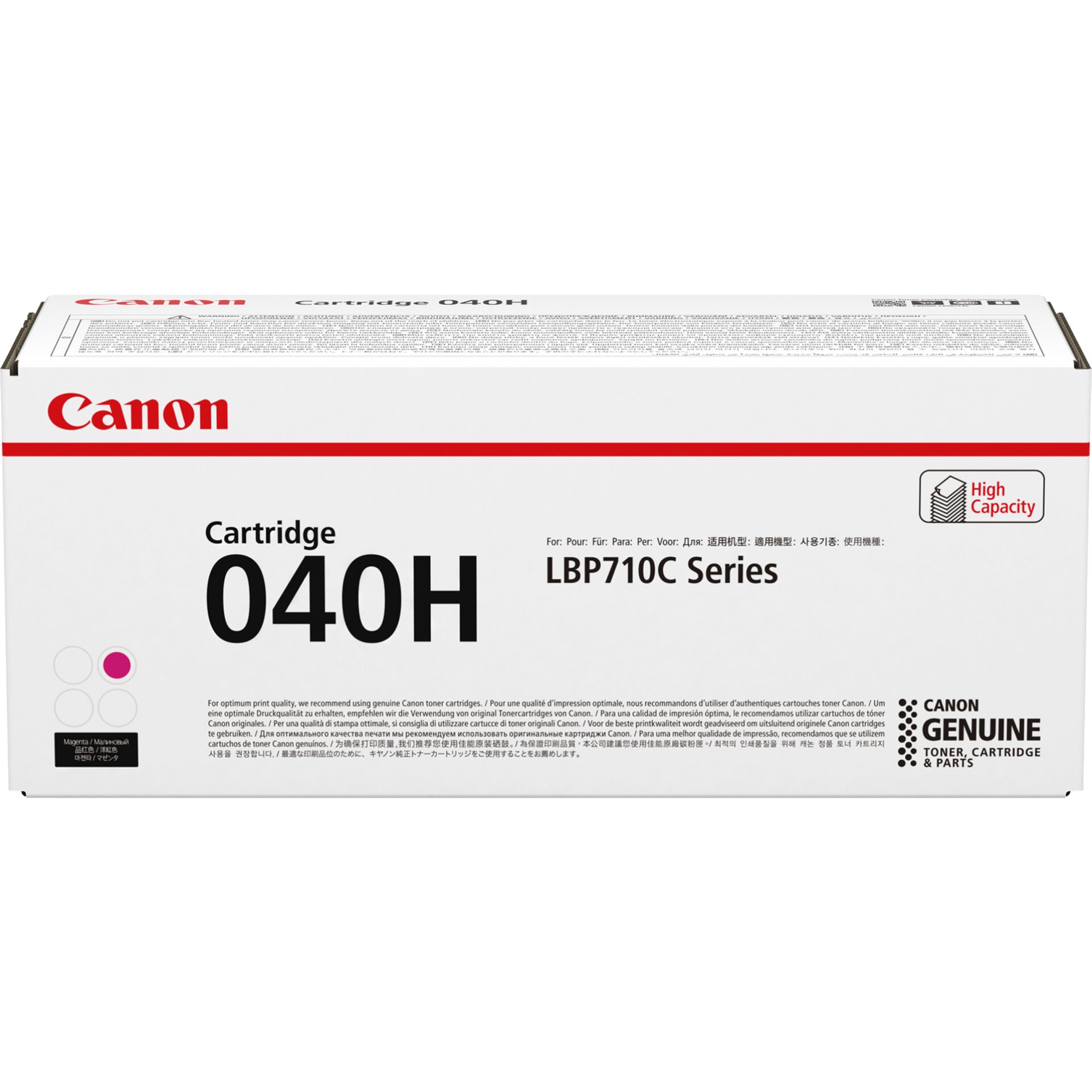 Canon Toner Cartuccia 040 H M magenta
