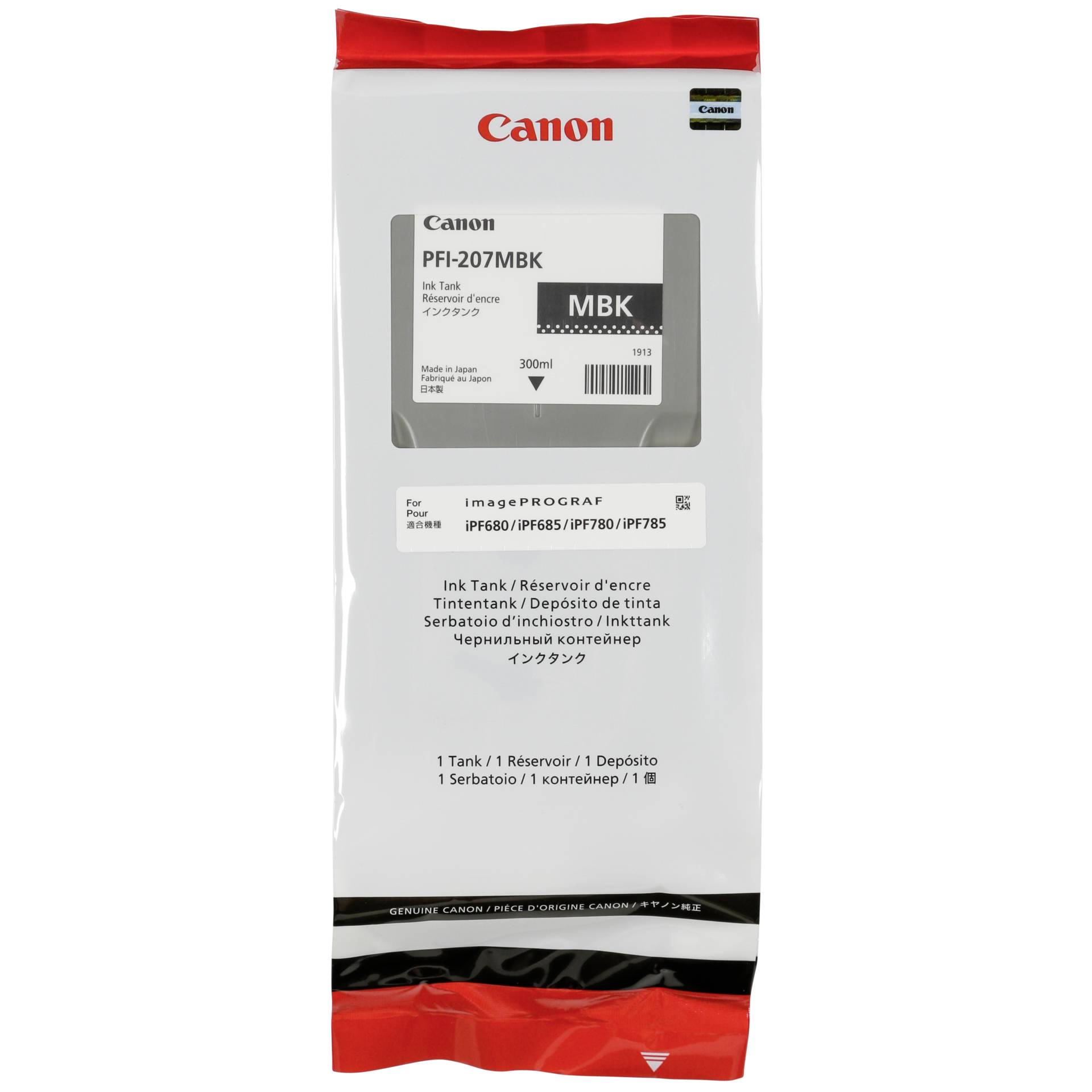 Canon PFI-207 MBK Cartucce opaco nero