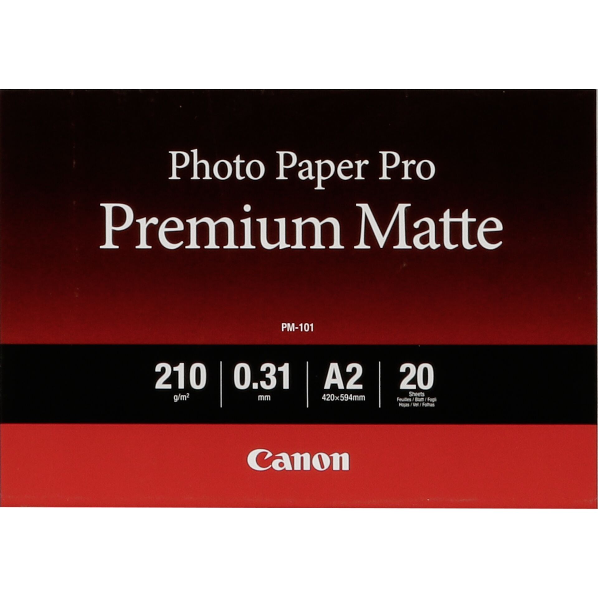 Canon PM-101 Pro Premium opaco A 2, 20 fogli 210 g