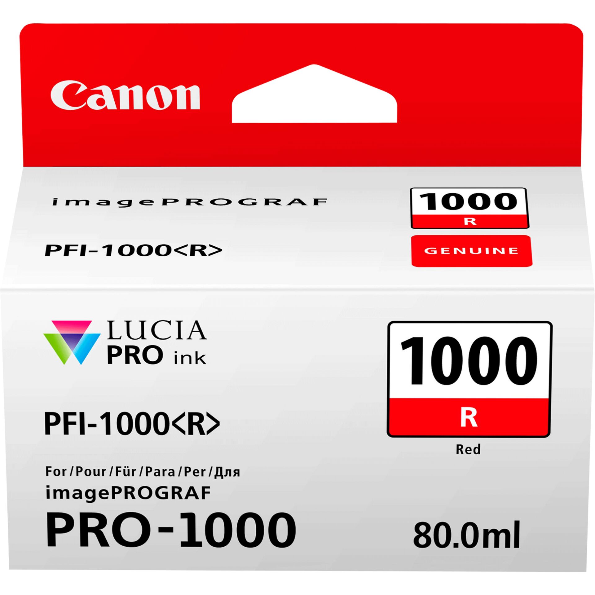 Canon PFI-1000 R rosso