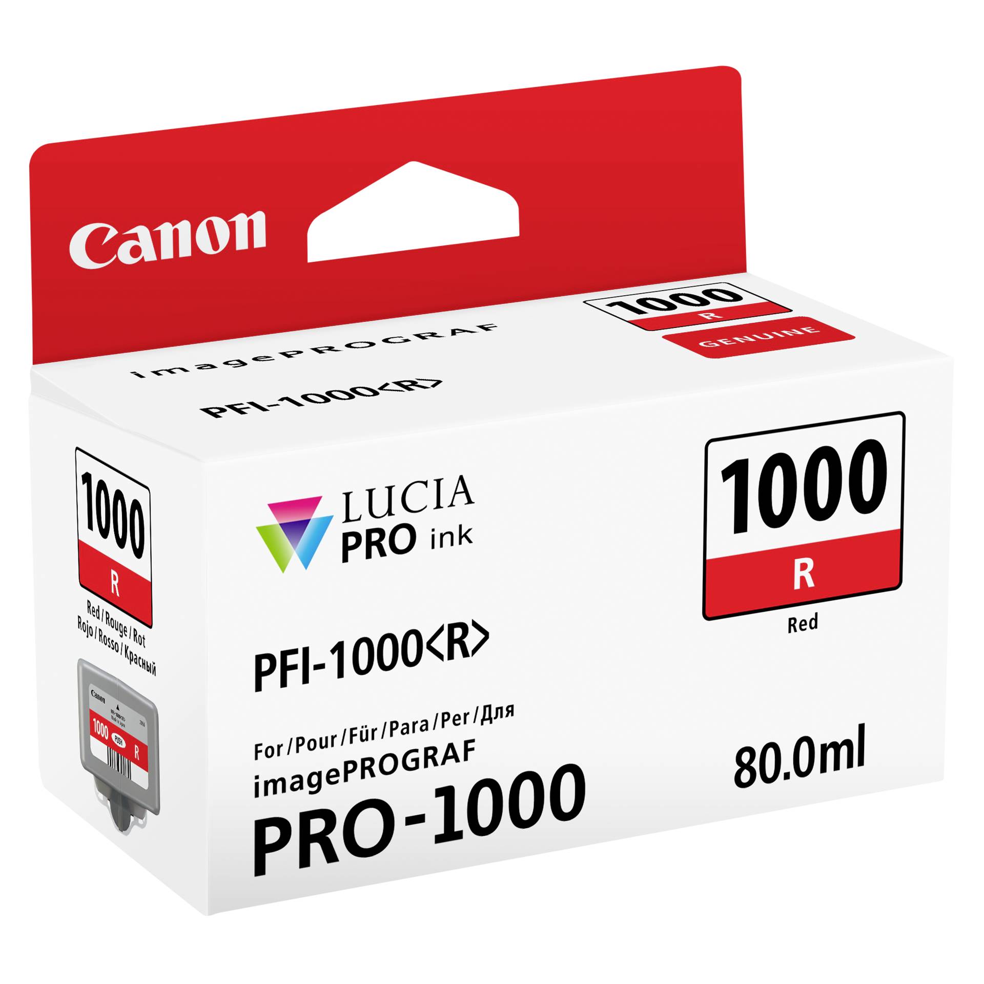 Canon PFI-1000 R rosso