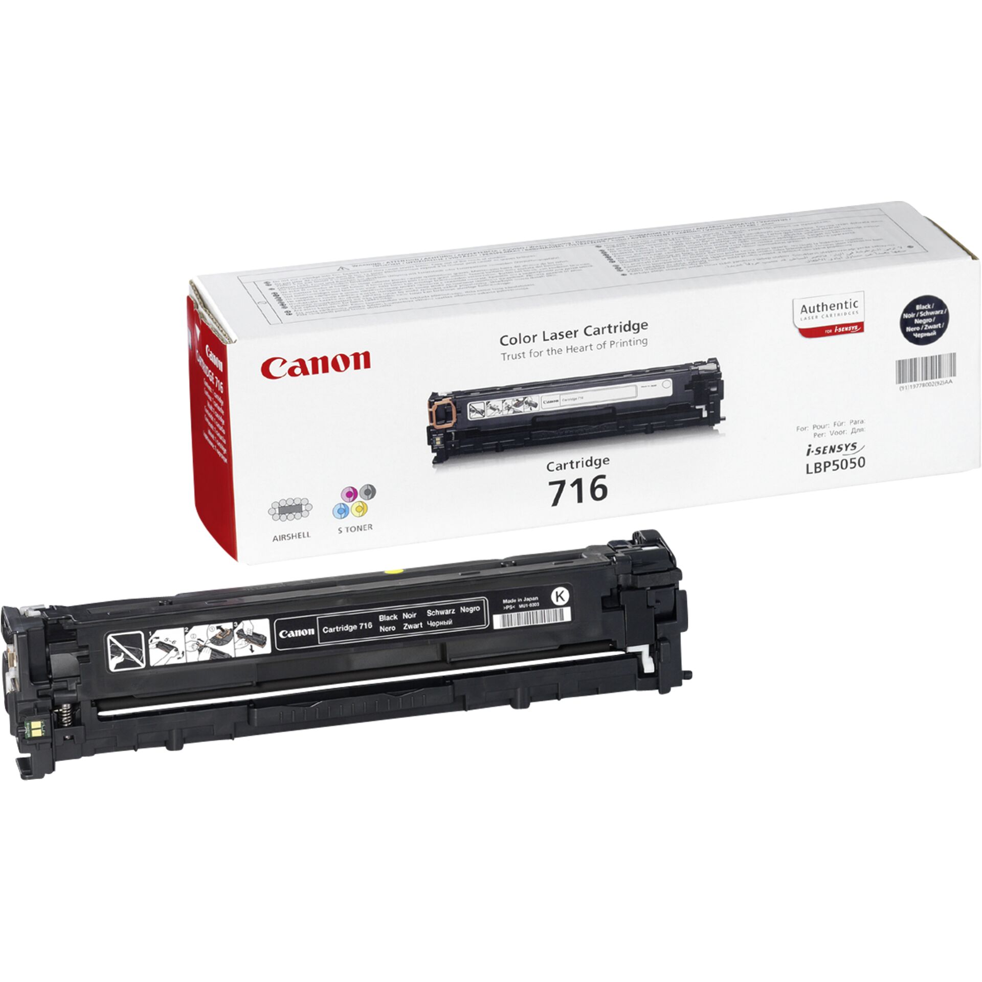 Canon Cartuccia laser 716 BK nero
