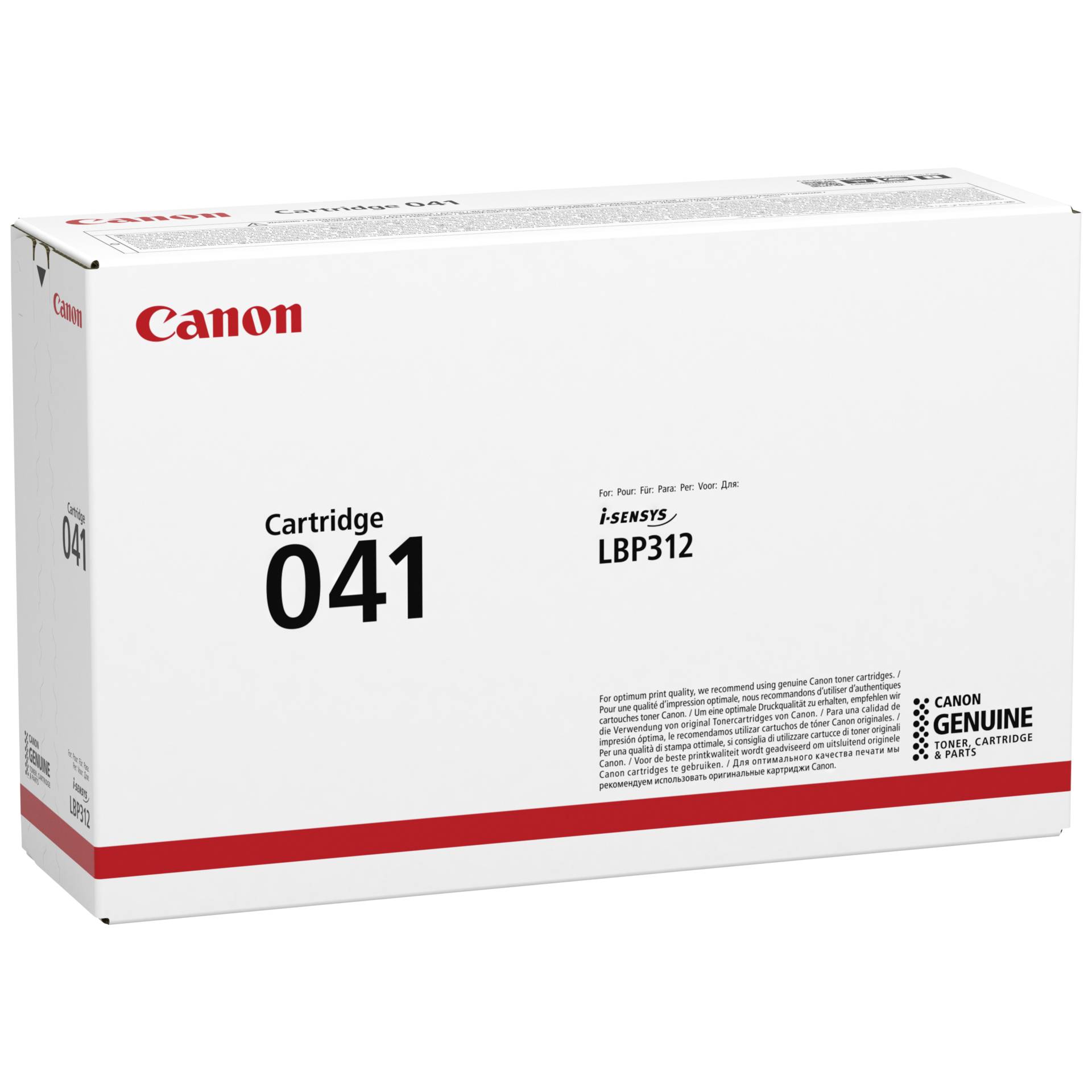 Canon cartuccia Cartuccia 041 BK nero