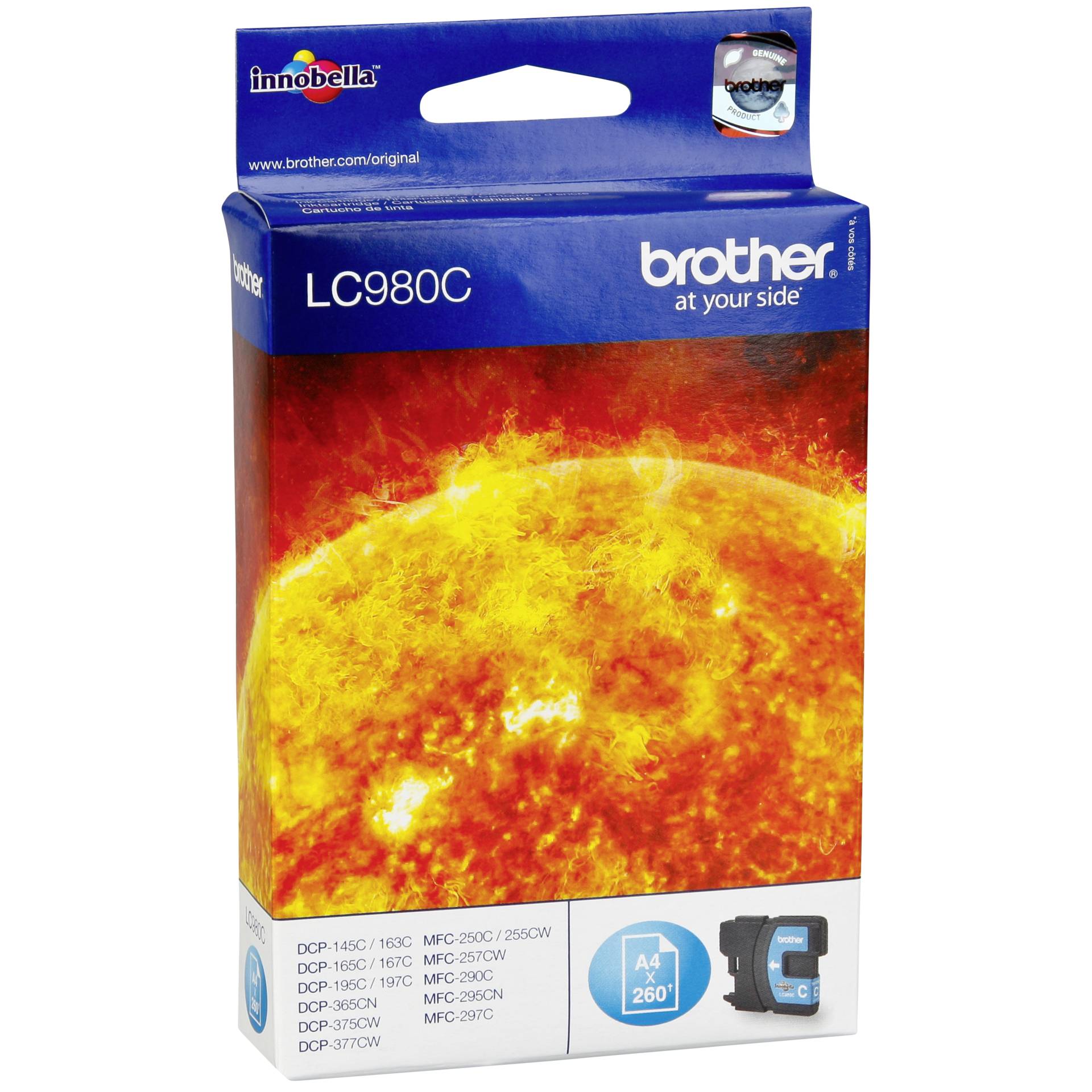 Brother LC-980 C ciano