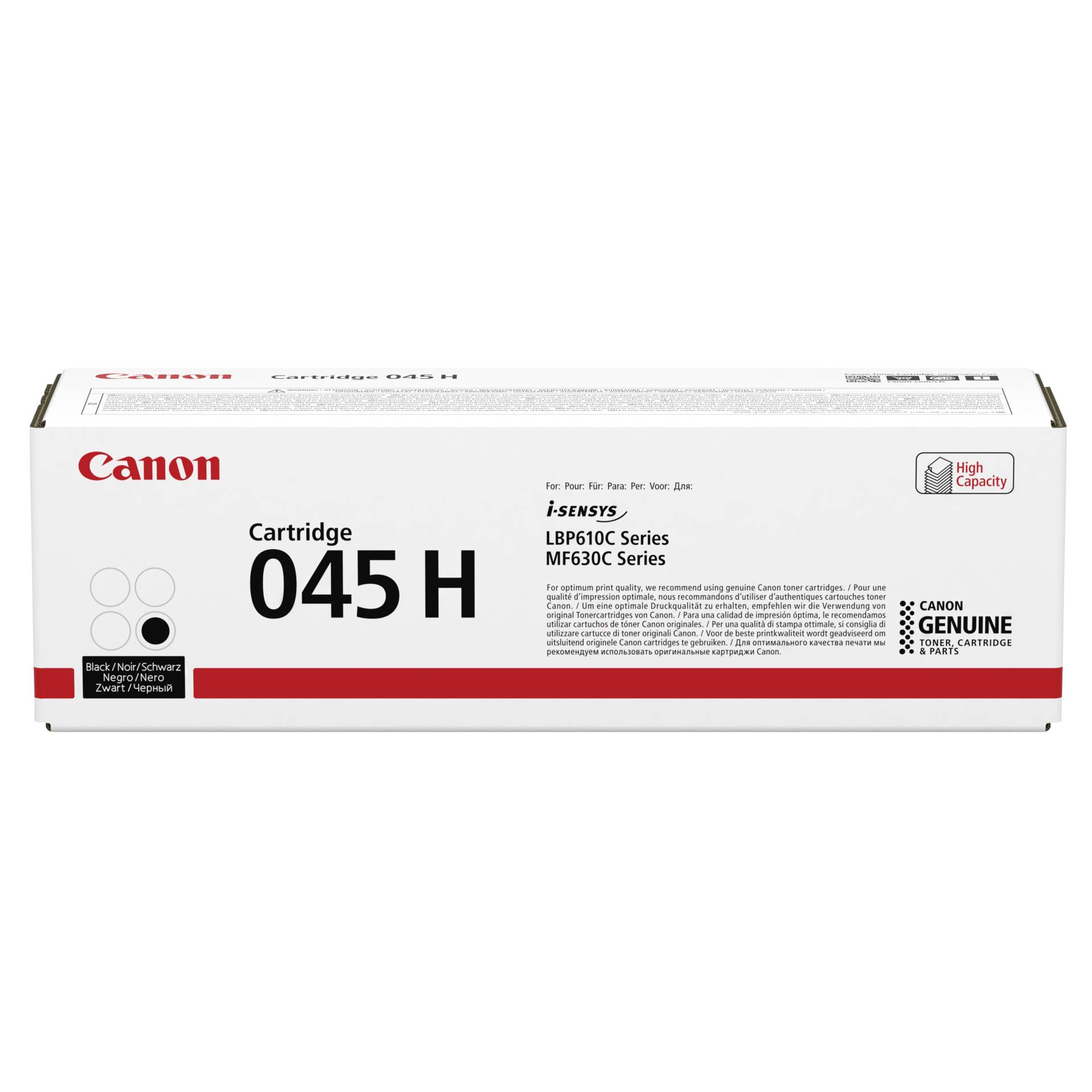 Canon Toner Cartuccia 045 H BK nero