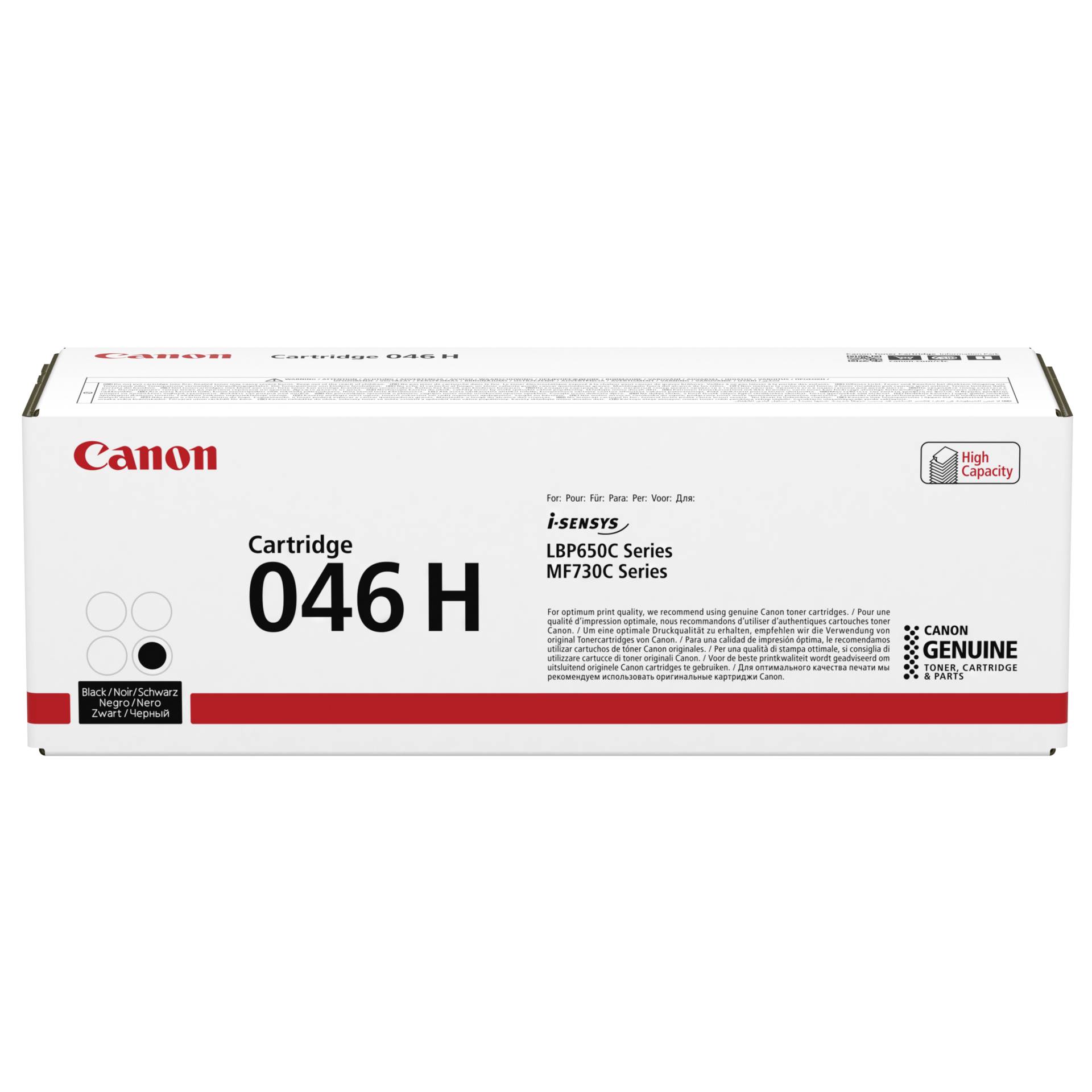 Canon Toner Cartuccia 046 H BK nero