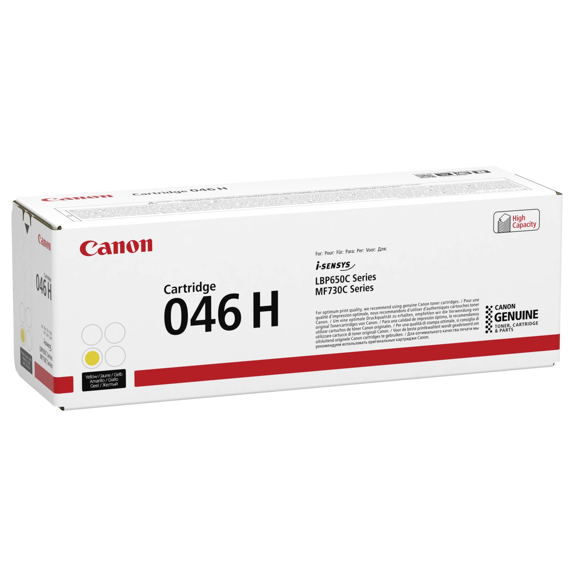 Canon Toner Cartuccia 046 H Y giallo