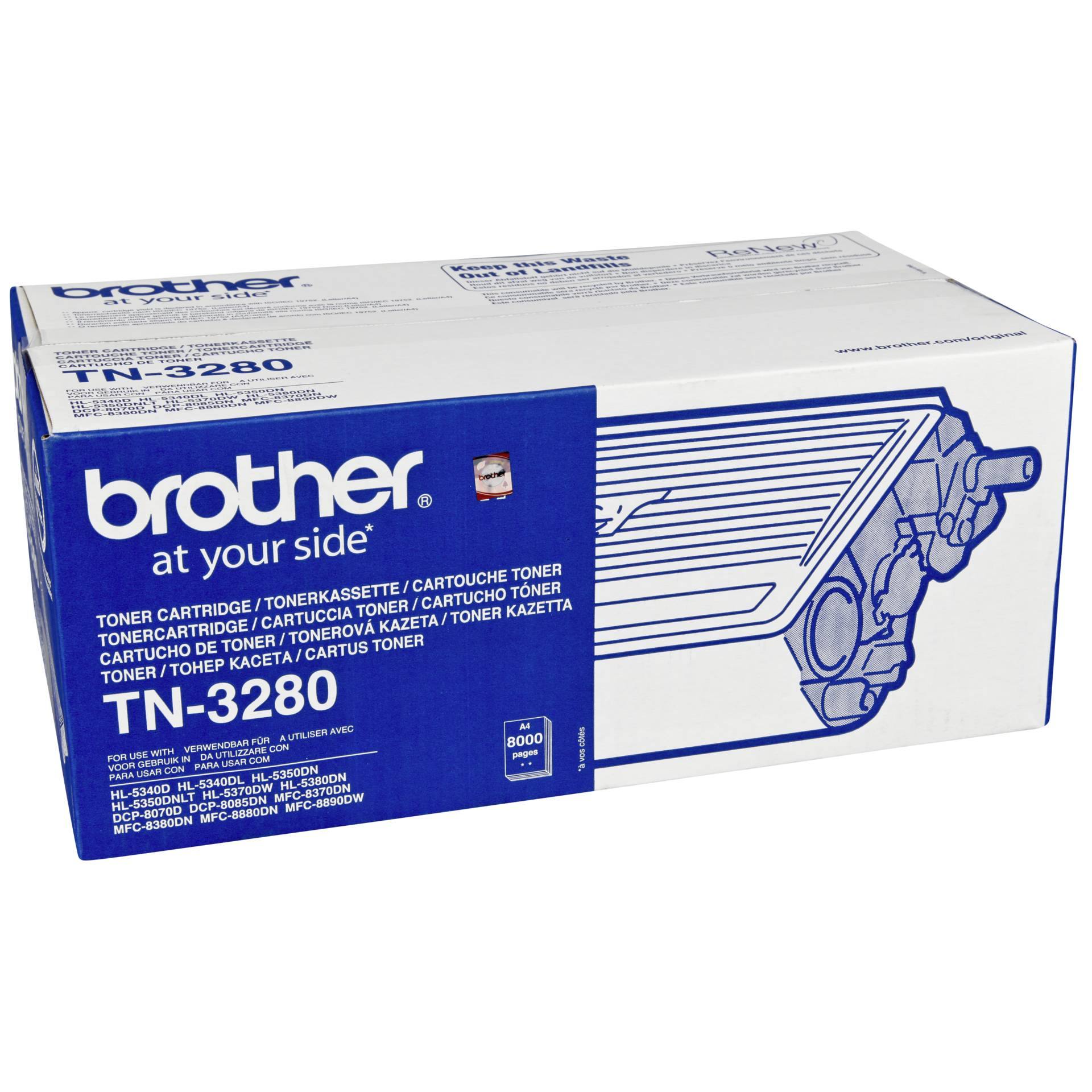 Brother TN-3280 cartuccia nero