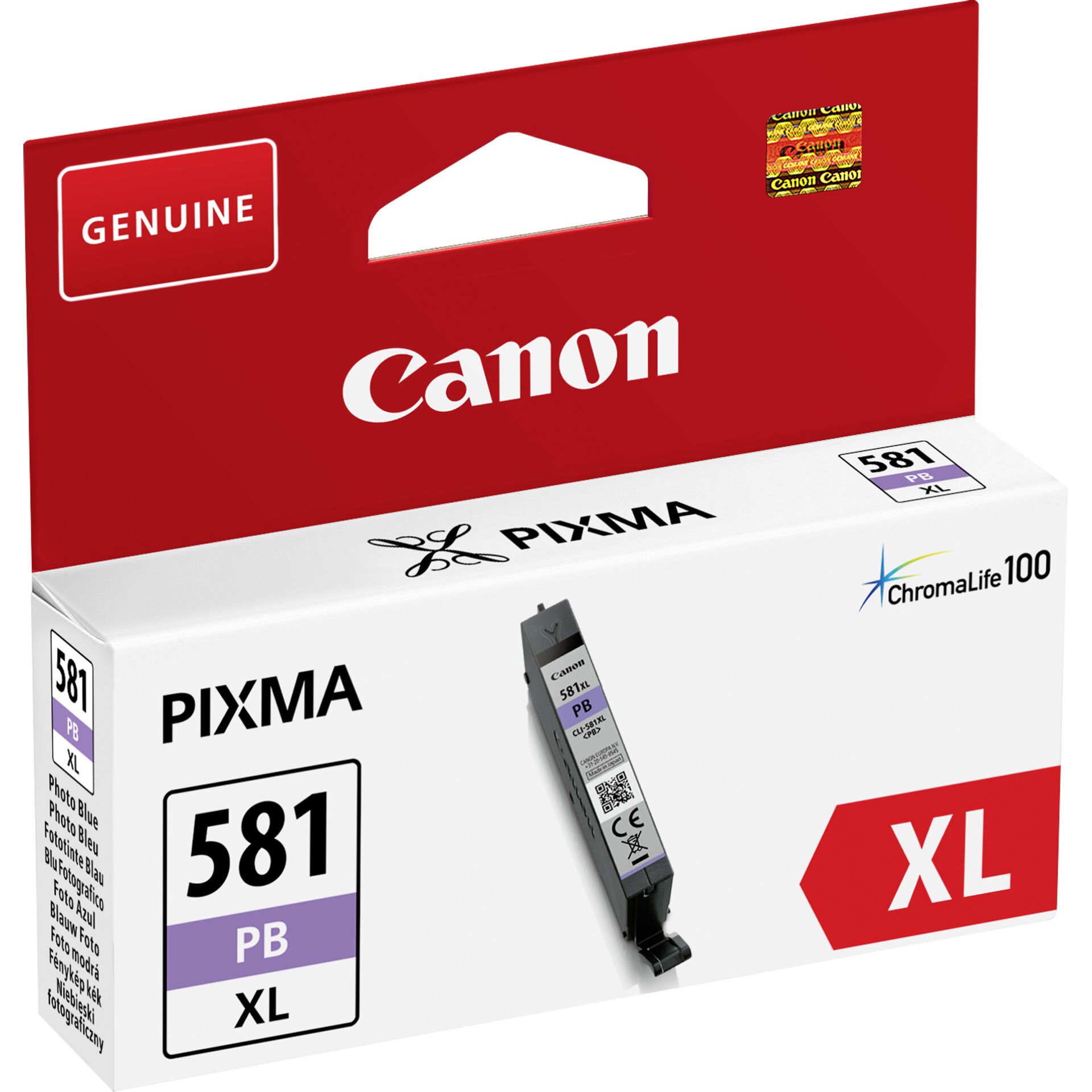 Canon CLI-581 XL PB foto blu