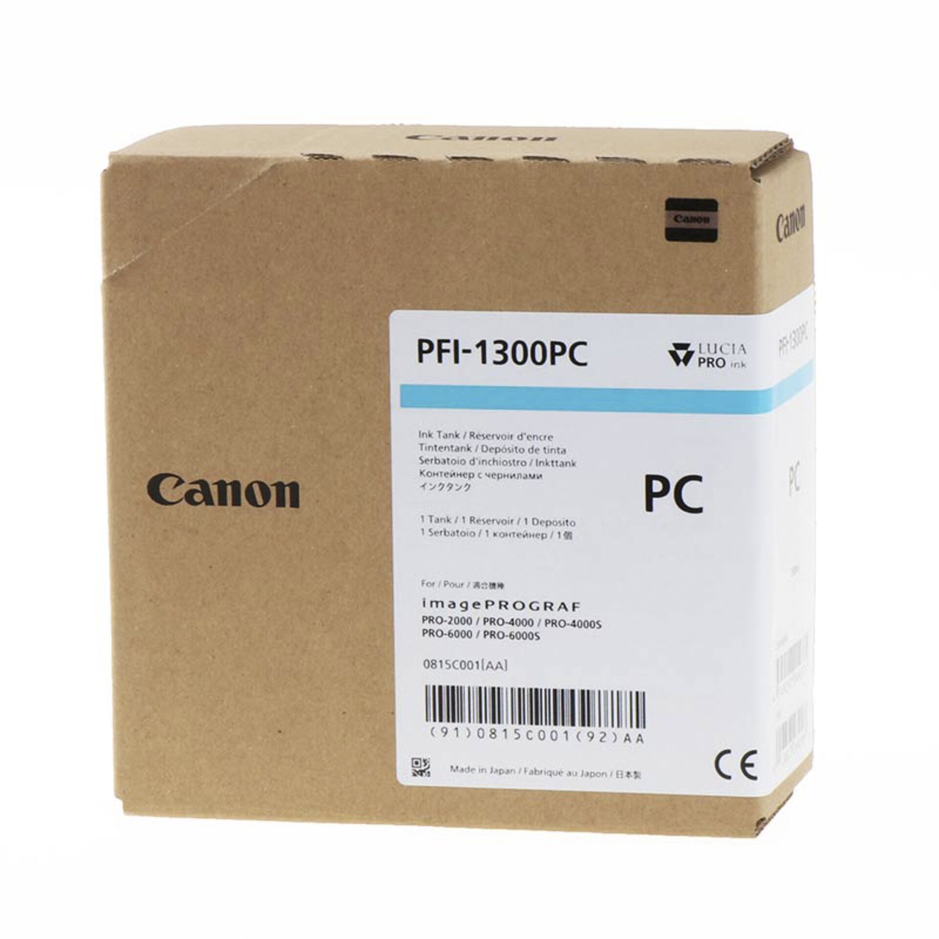 Canon PFI-1300 Tinte foto ciano 330 ml