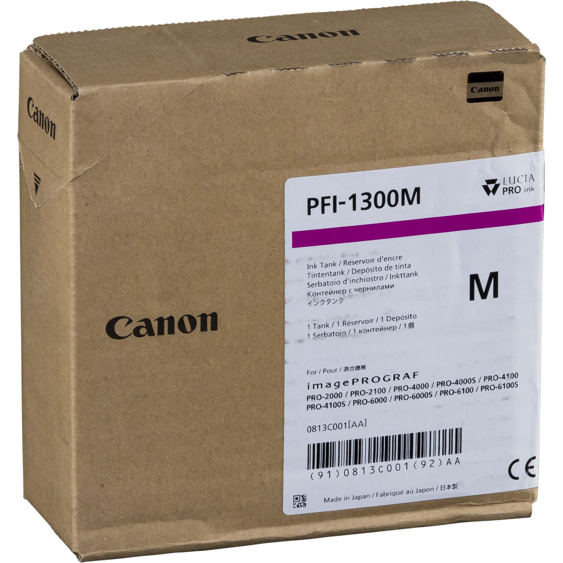 Canon PFI-1300 Cartucce magenta 330 ml