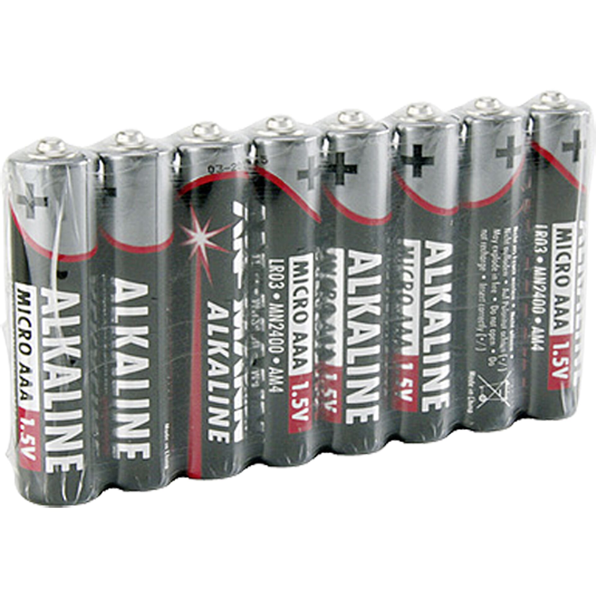 1x8 Ansmann Alkaline Micro AAA LR 03 red-line           5015