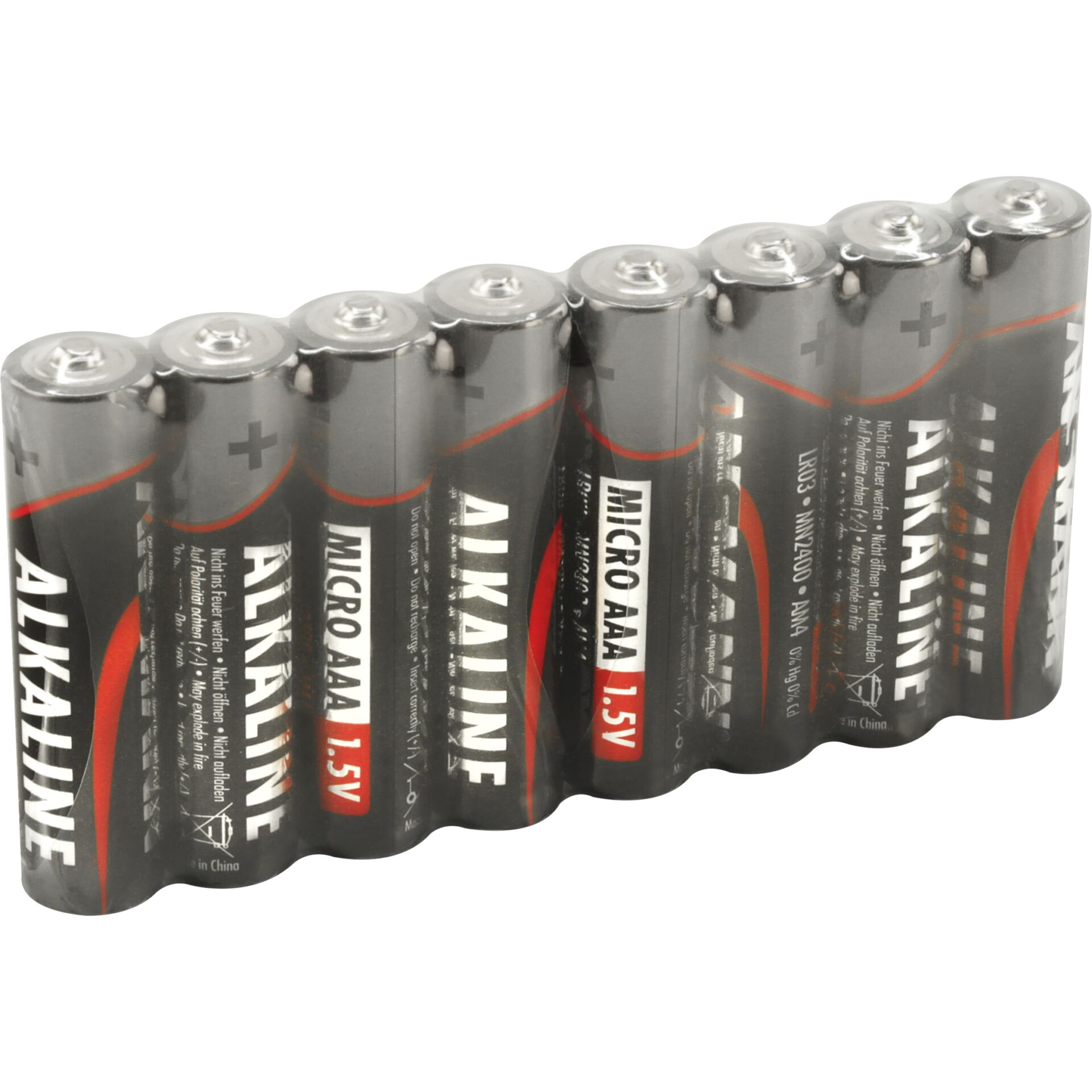 1x8 Ansmann Alkaline Micro AAA LR 03 red-line           5015