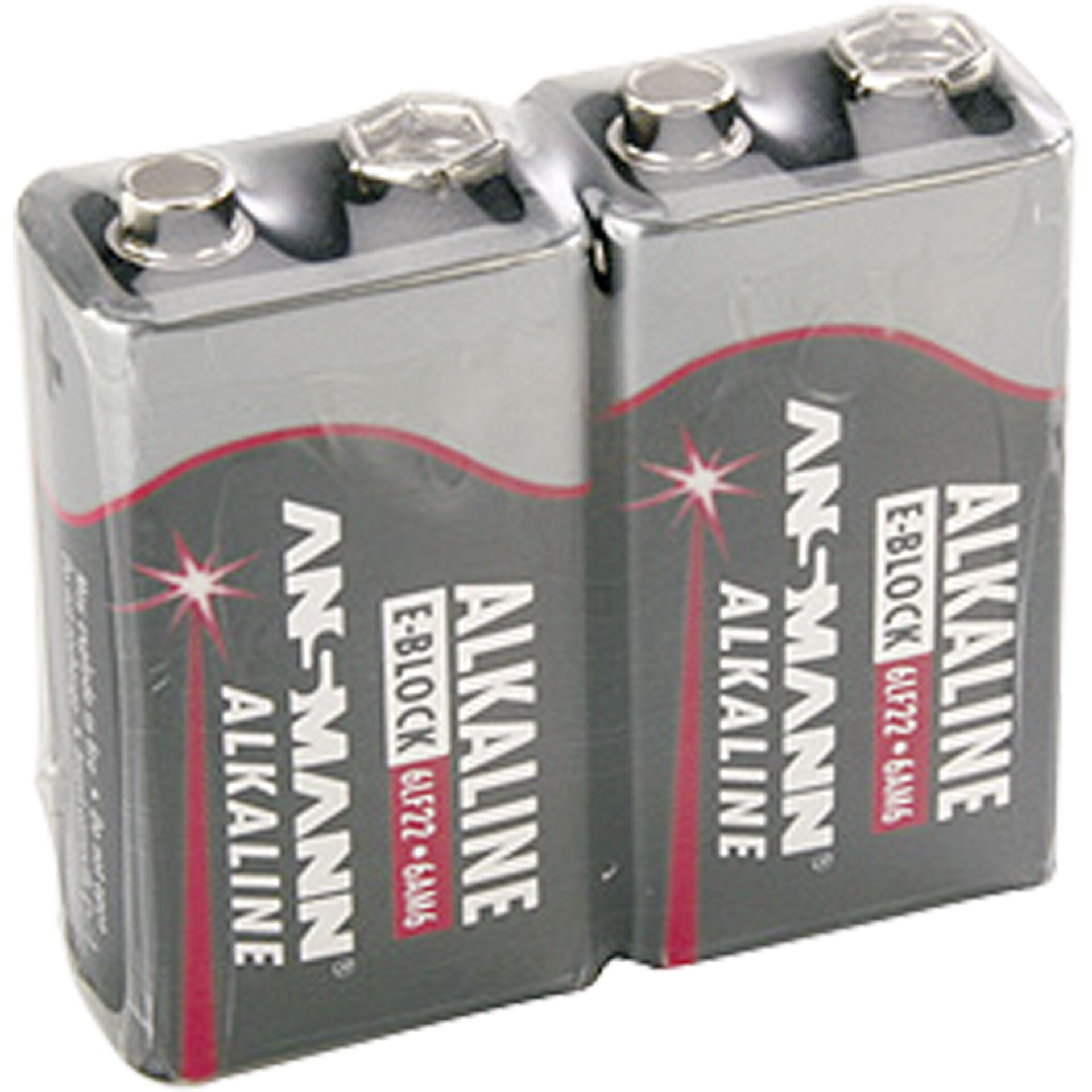 1x2 Ansmann Alkaline 9V-Block red-line                 50155