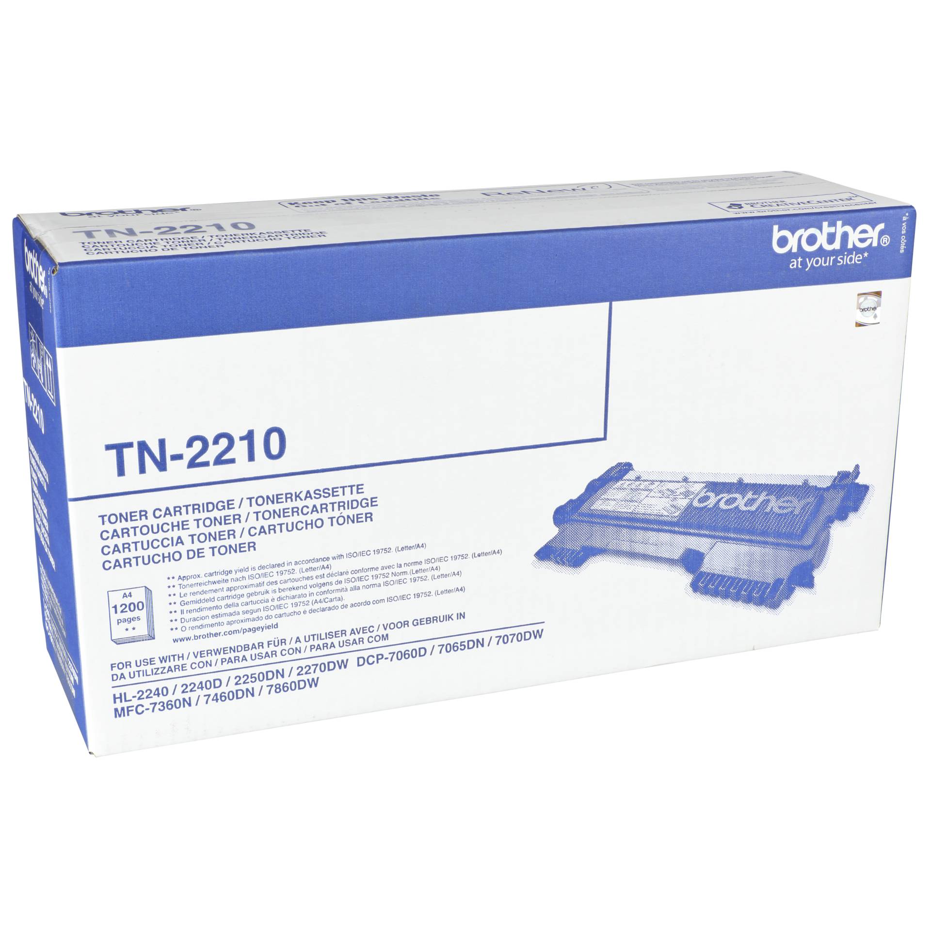 Brother TN-2210 Toner nero