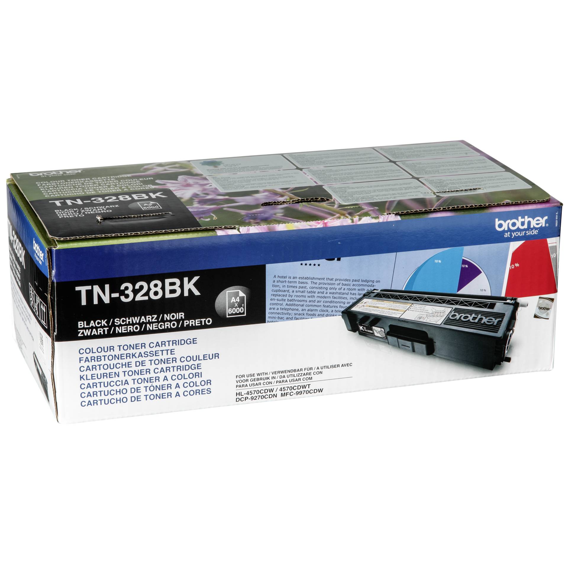 Brother TN-328 BK Toner nero