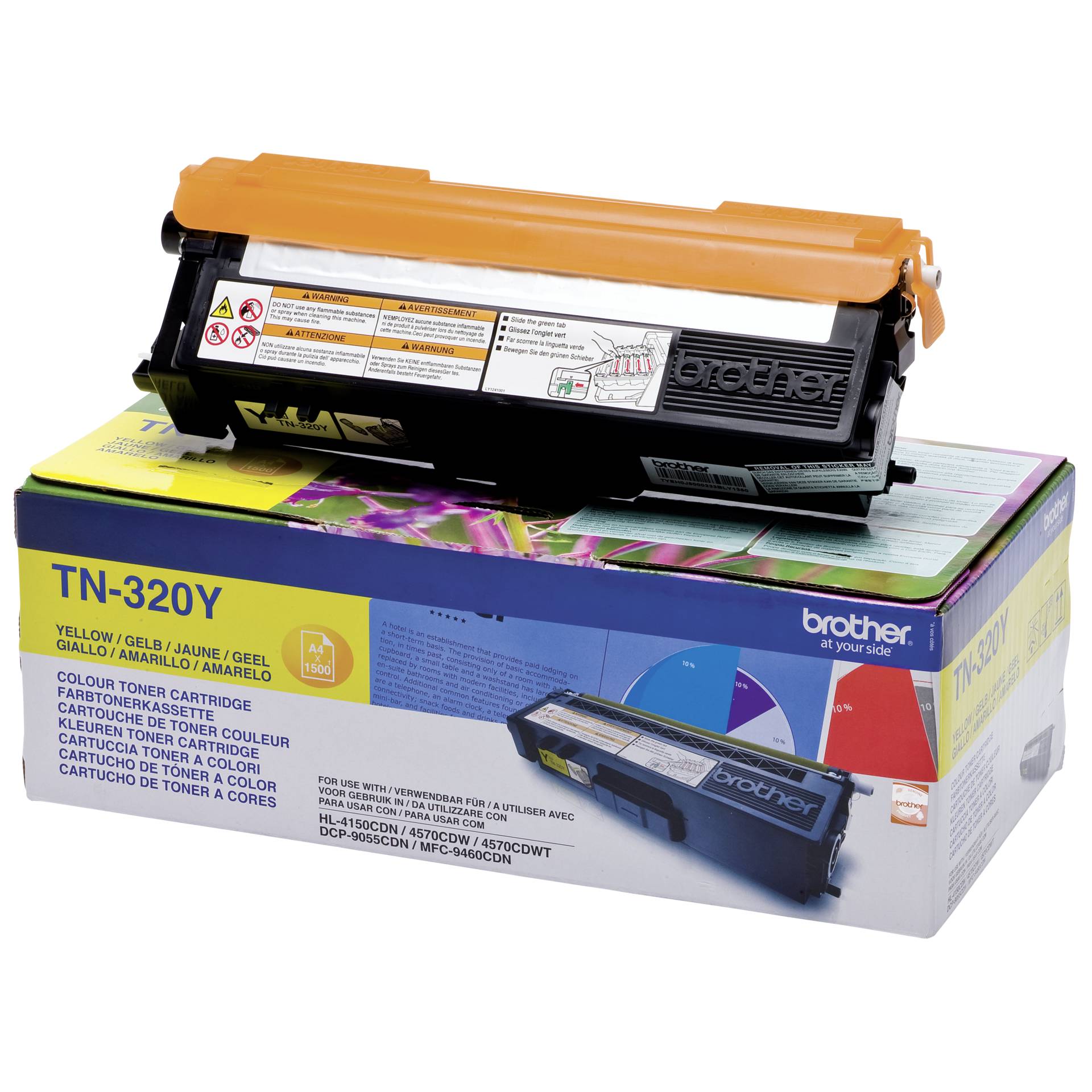 Brother TN-320 Y Toner giallo