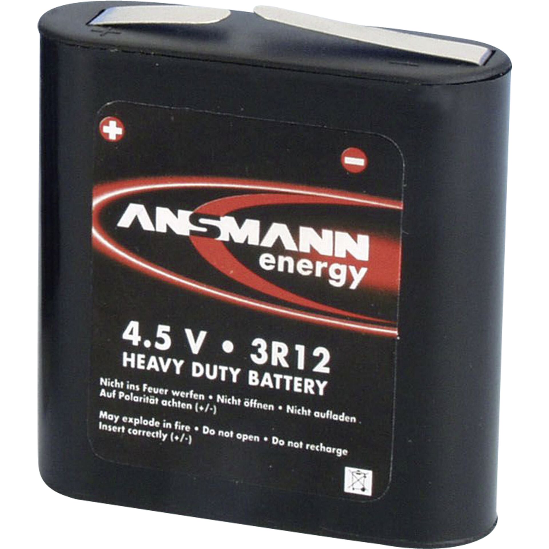 Ansmann 3R12A Batteria piatta