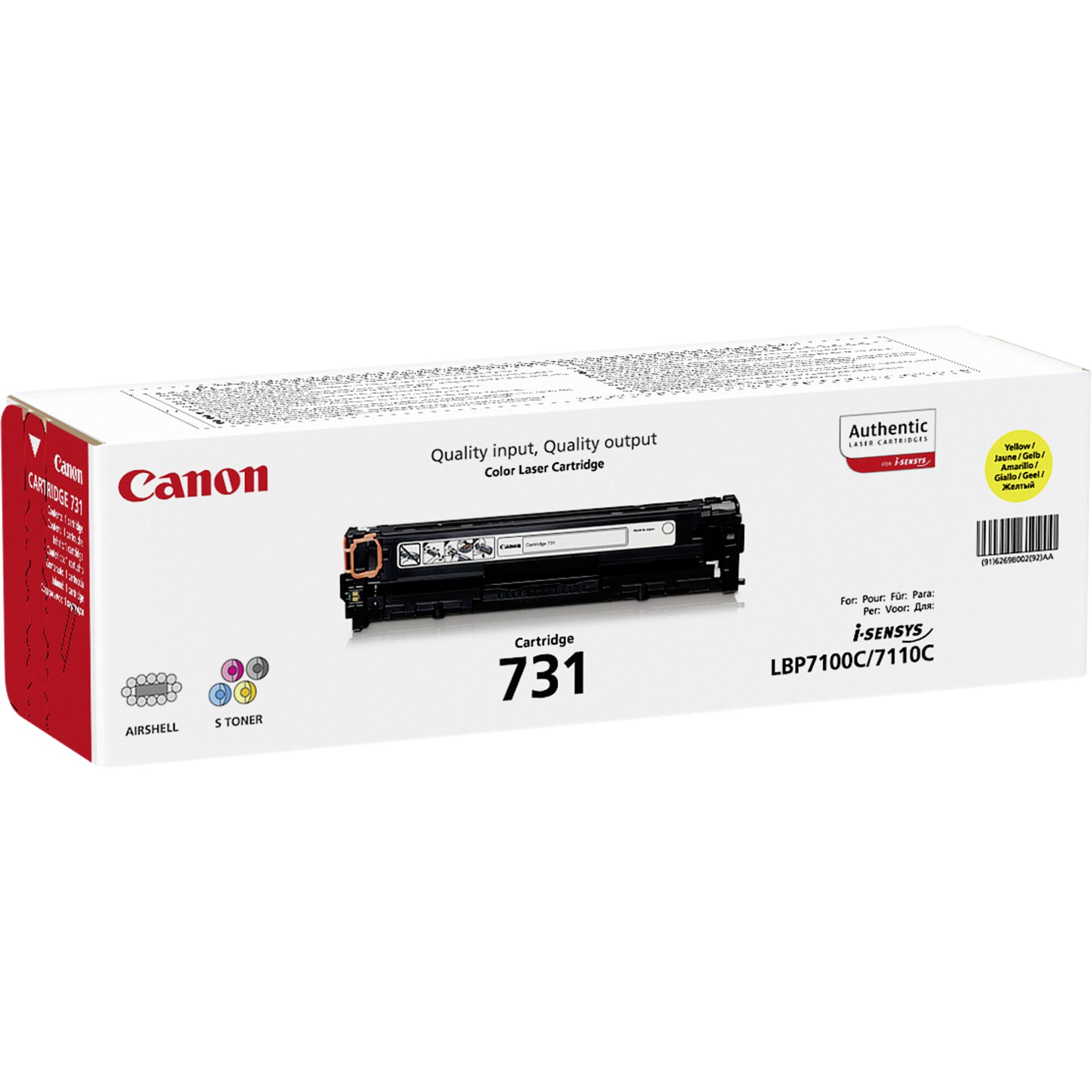 Canon Toner 731 Y giallo