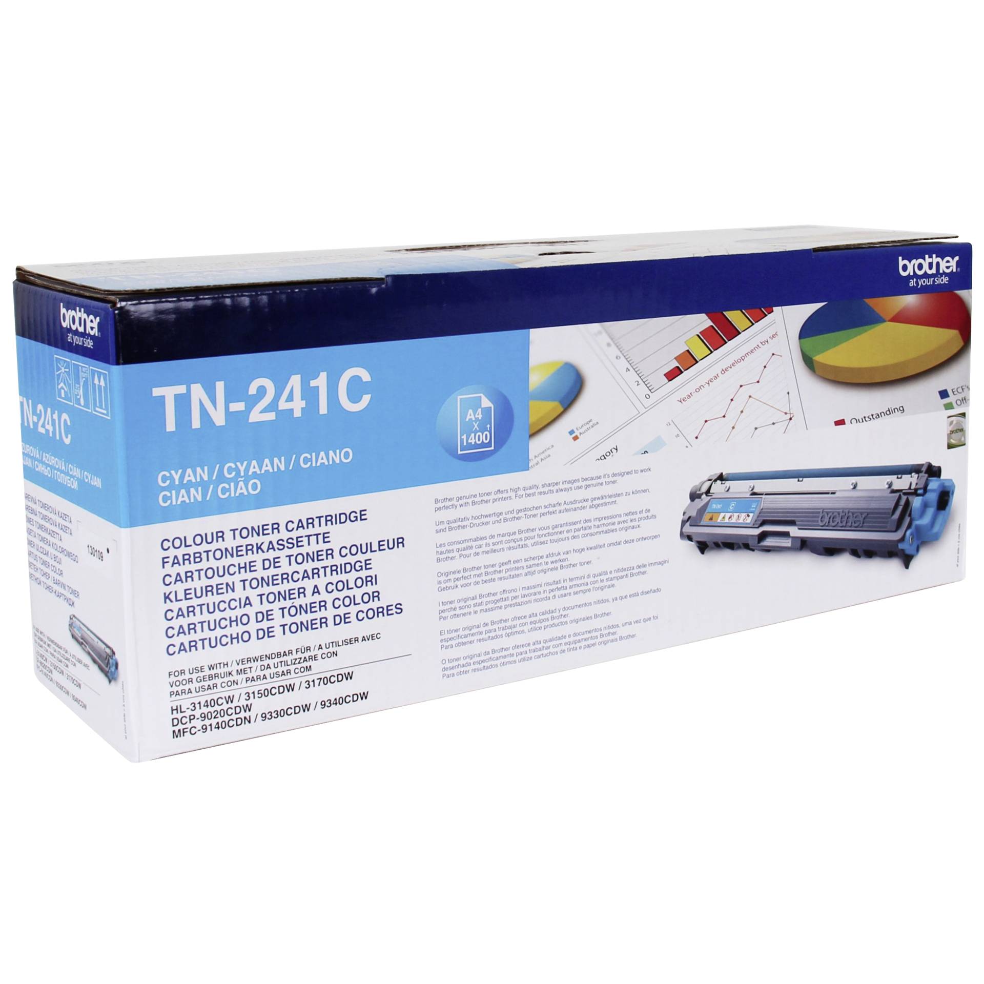Brother TN-241 C cartuccia ciano