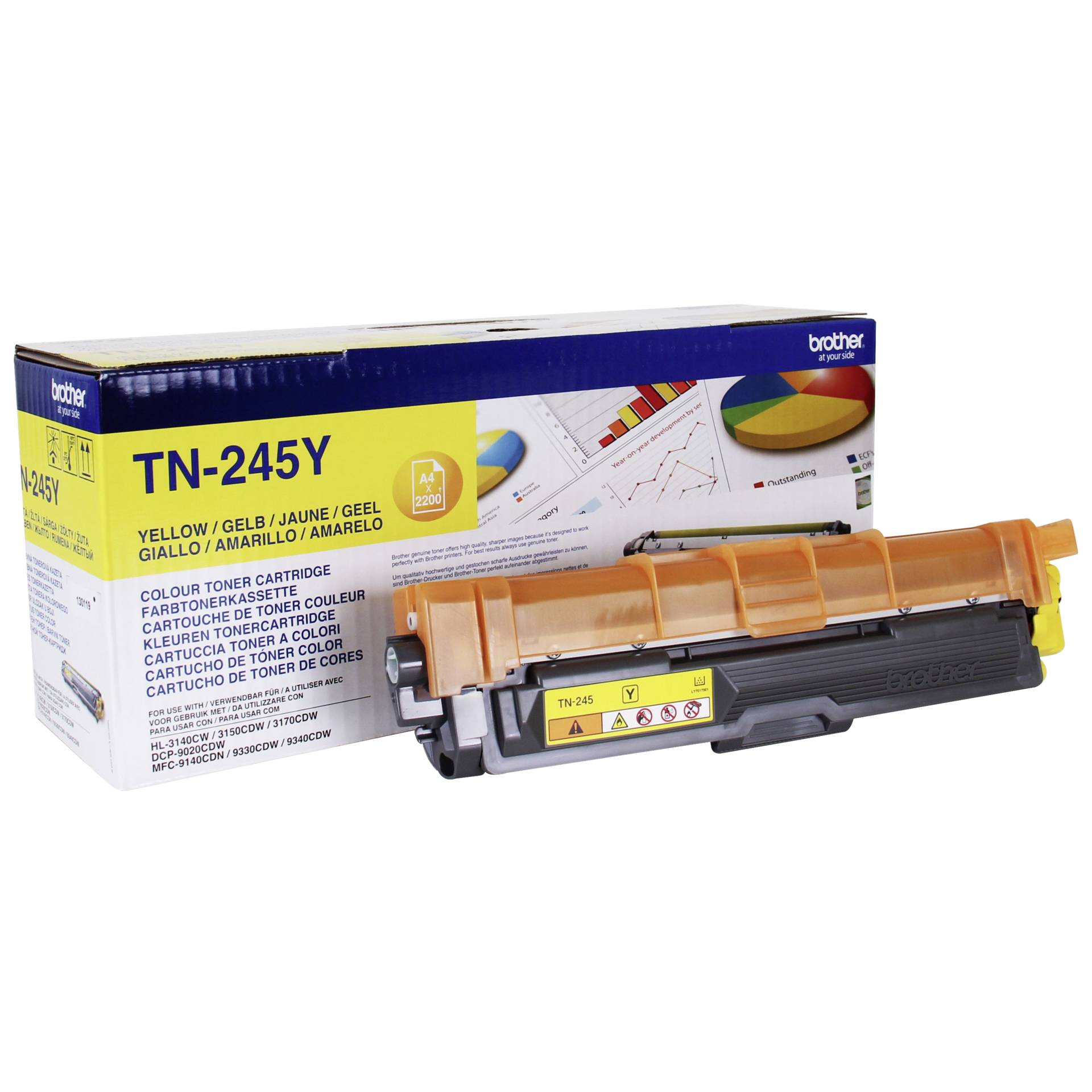 Brother TN-245 Y Toner giallo