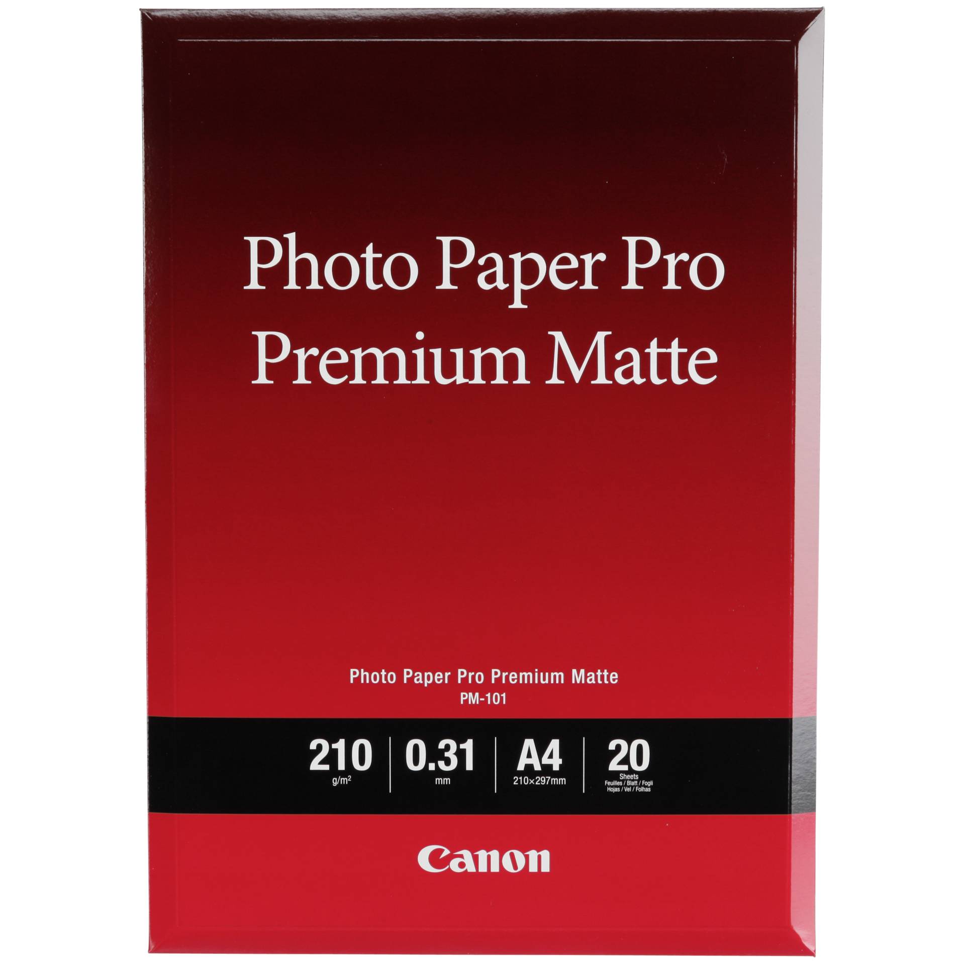 Canon PM-101 Pro Premium Matte A 4, 20 fogli, 210 g