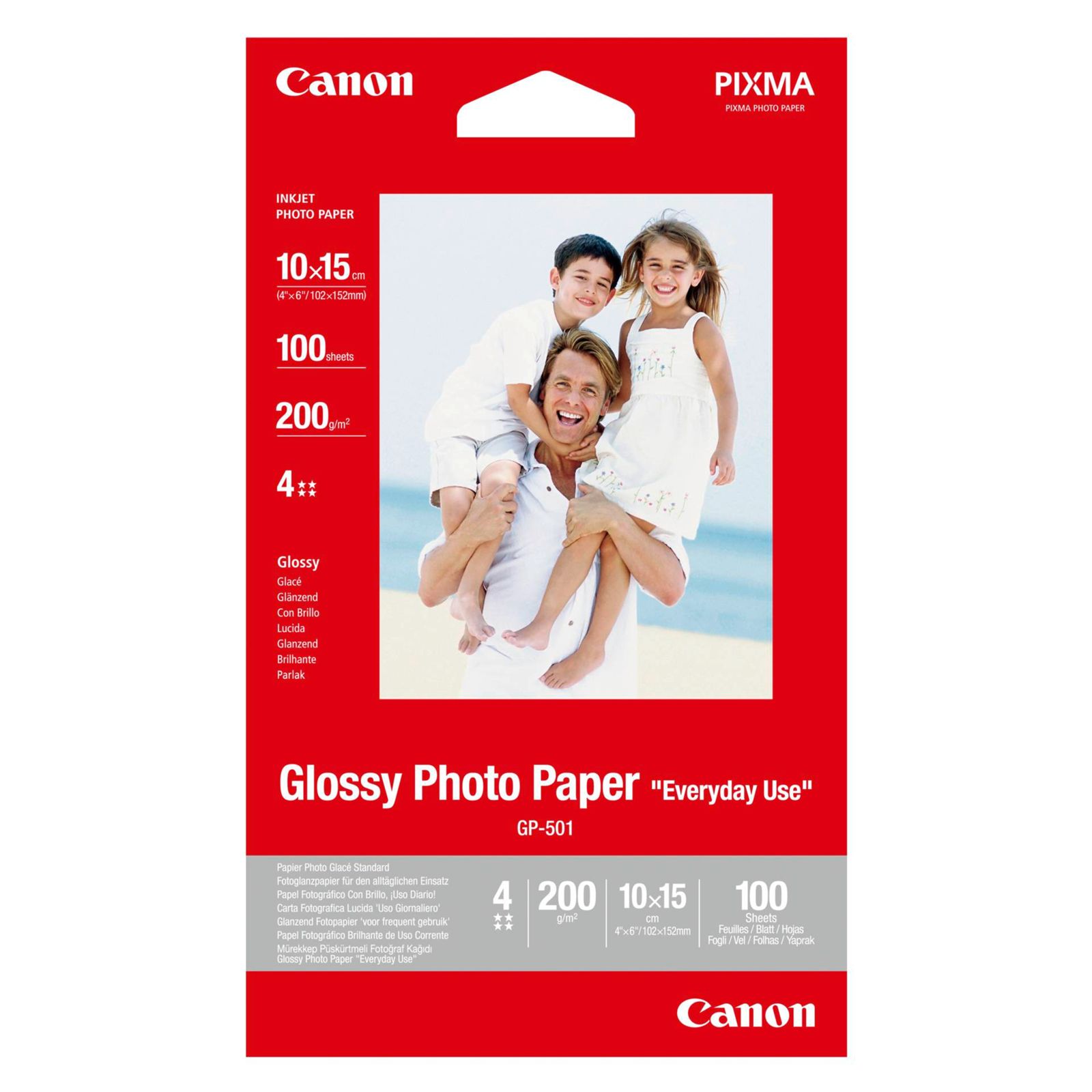 Canon GP-501 10x15, lucida 210 g, 100 foglio
