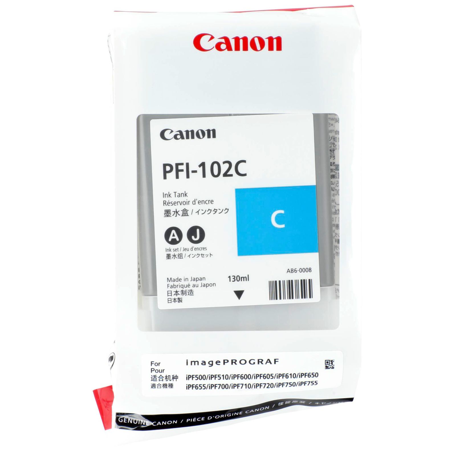 Canon PFI-102 C cartuccia ciano