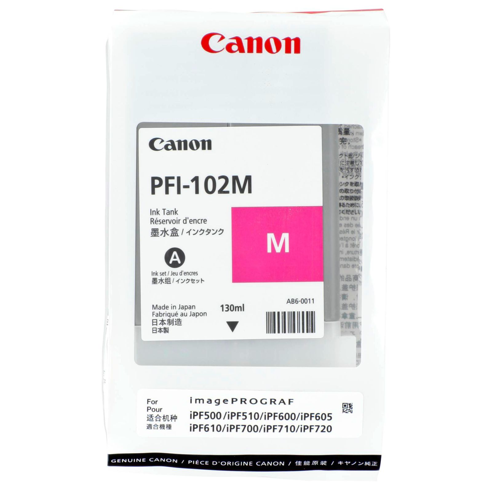 Canon PFI-102 M cartuccia magenta