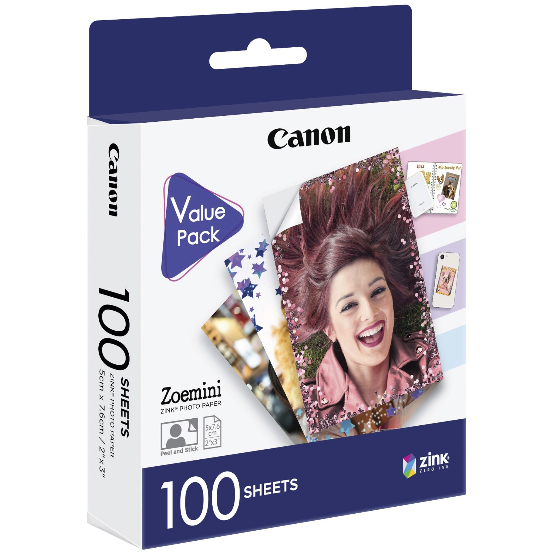 Canon ZP-2030 ZINK carta 5 x 7,5 cm (100 fogli)