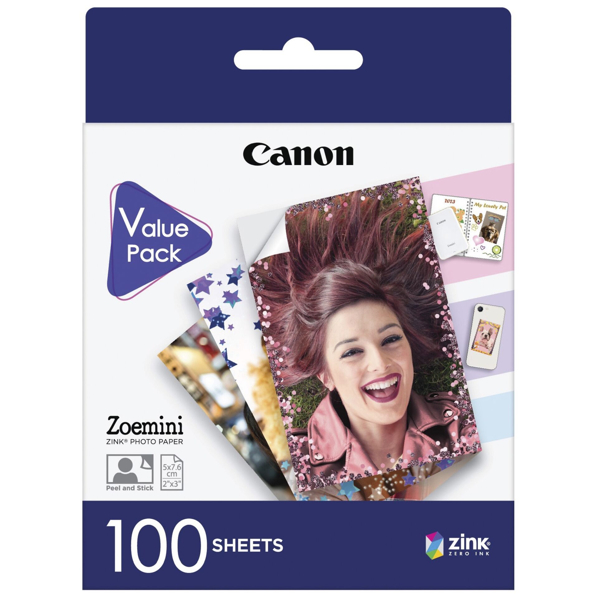 Canon ZP-2030 ZINK carta 5 x 7,5 cm (100 fogli) 2