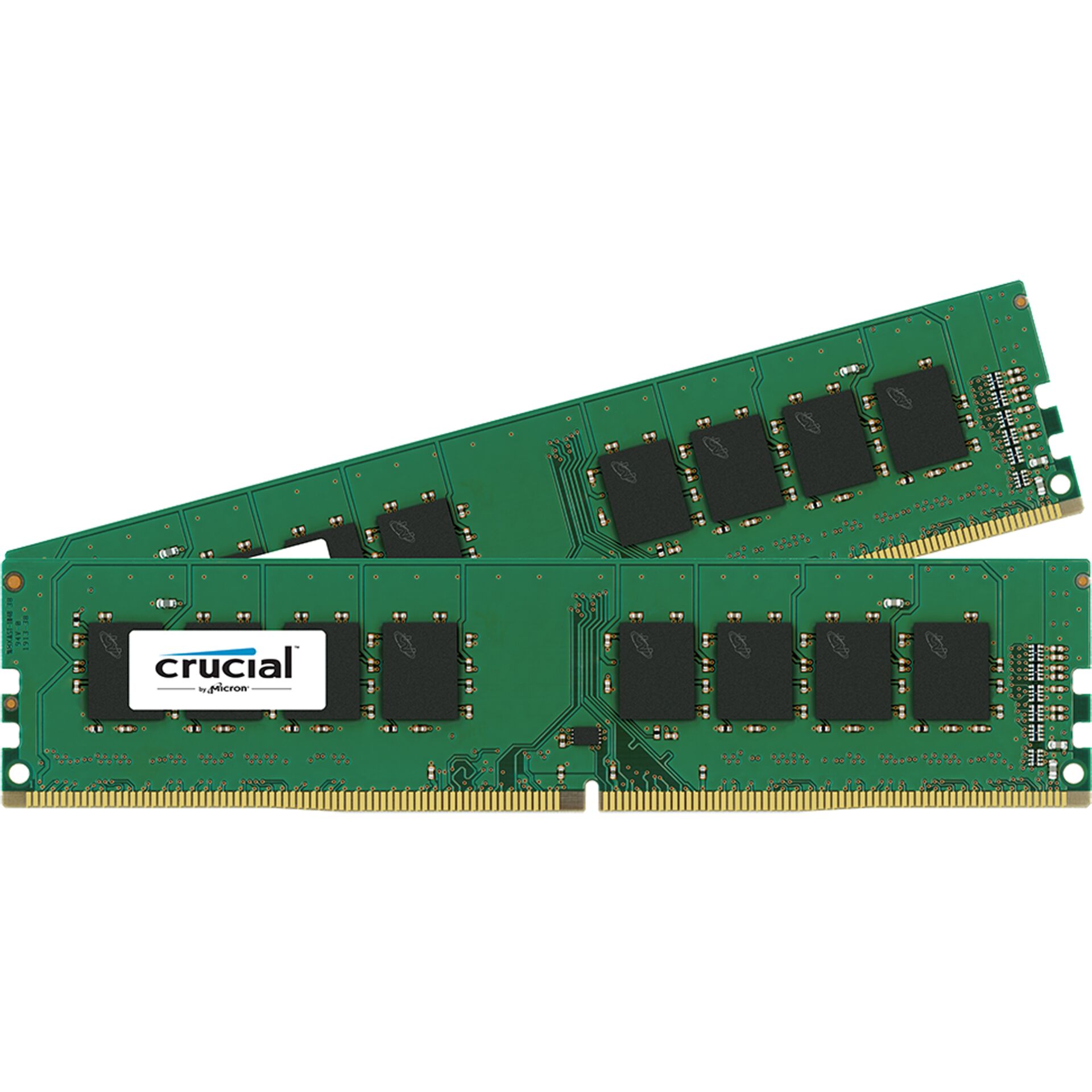 Crucial DDR4-2400 Kit        8GB 2x4GB UDIMM CL17 (4Gbit)