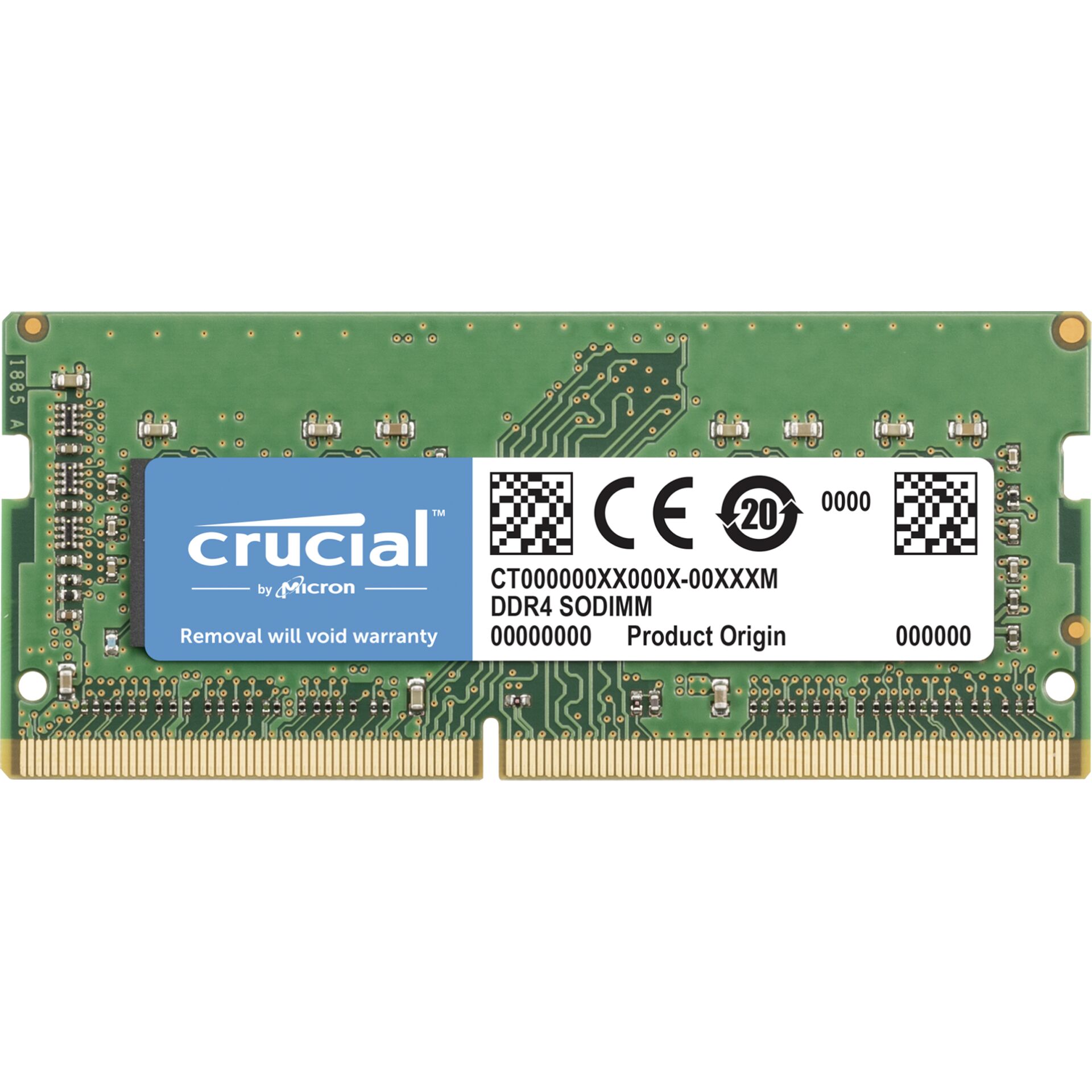 Crucial DDR4-2400            8GB SODIMM for Mac CL17 (8Gbit)