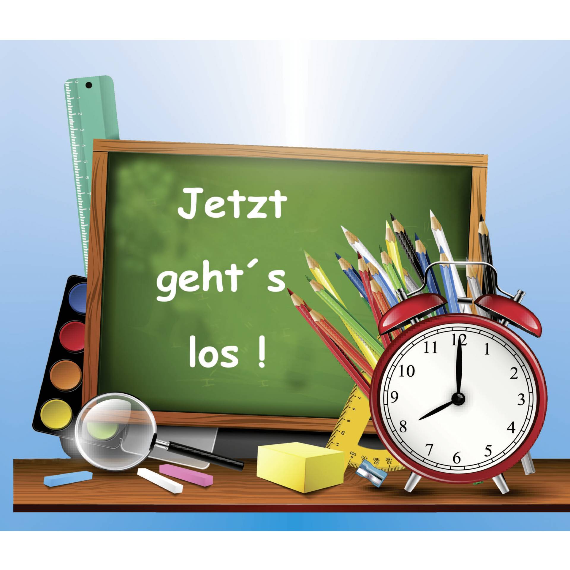 1x25 Daiber  Primo giorno di scuola  13x18 cartellina bambin