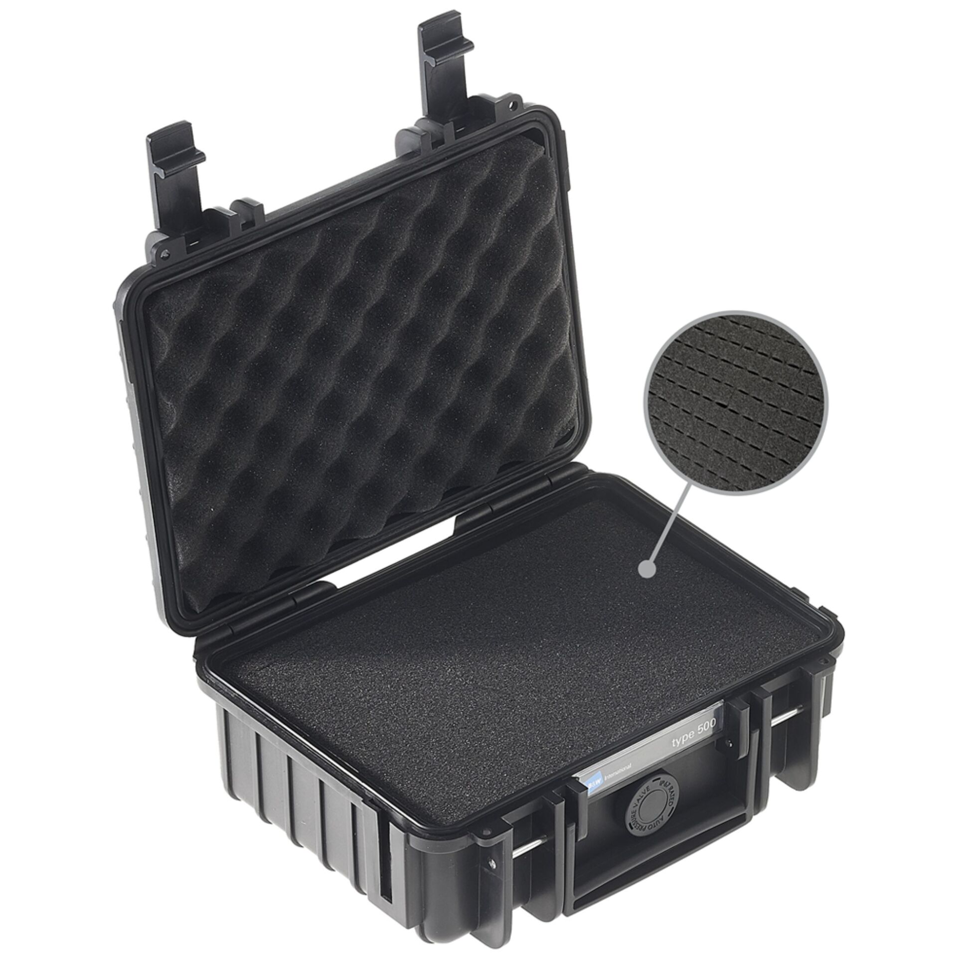 B&W International Type 500 nero incl. spugna sintetica