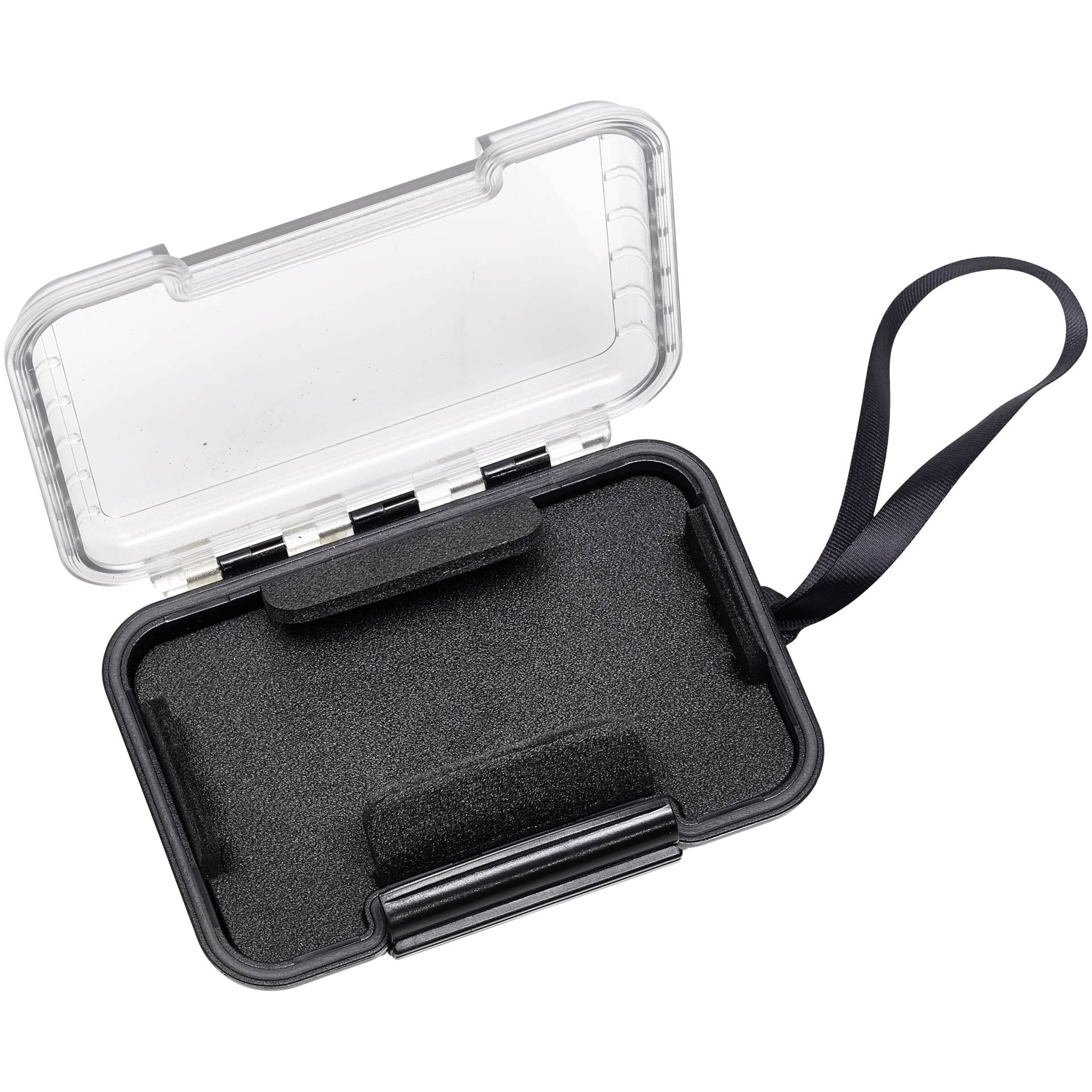 B&W Outdoor Case Type 200 nero trasp. con ins.in schiuma Inl